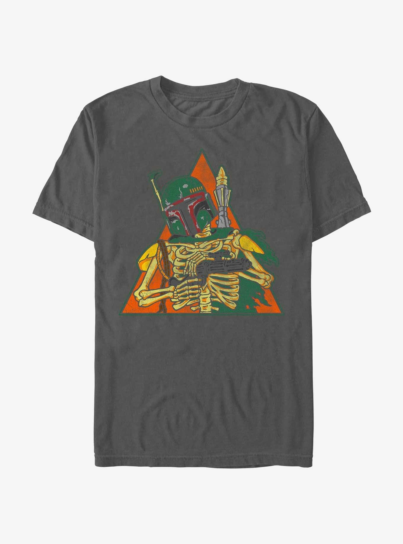 Star Wars Skeleton Boba Garment Dye T-Shirt, , hi-res