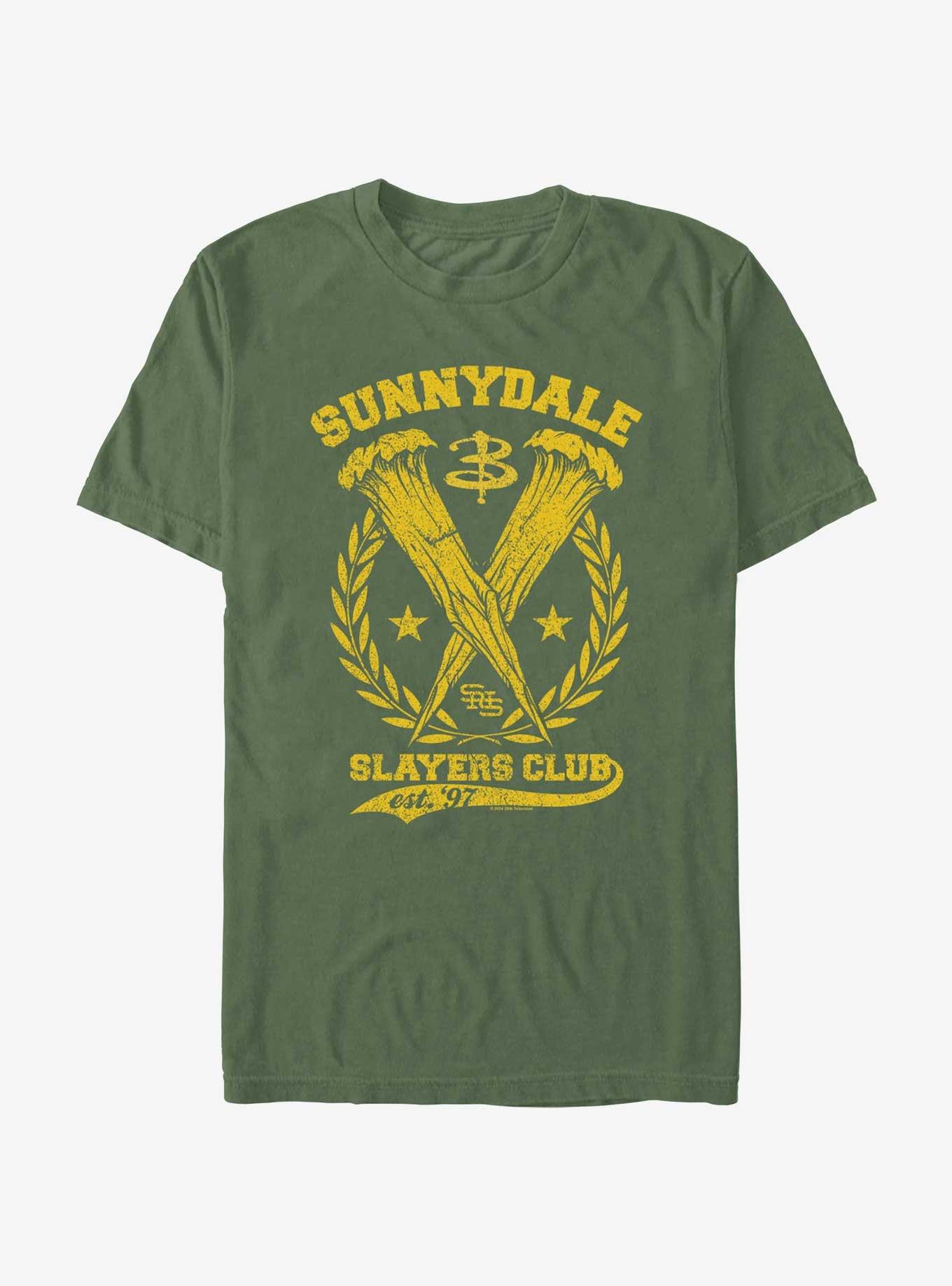 Buffy The Vampire Slayer Sunnydale Slayers Club Garment Dye T-Shirt, , hi-res