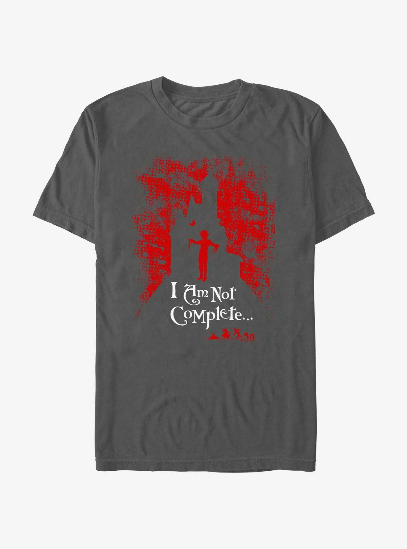 Edward Scissorhands Not Complete Garment Dye T-Shirt, , hi-res