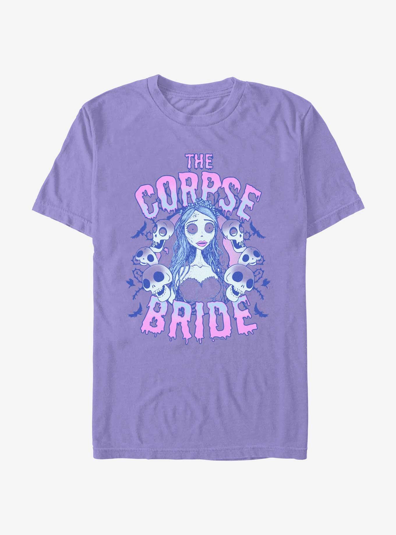 Corpse Bride Emily Spooky Garment Dye T-Shirt, , hi-res