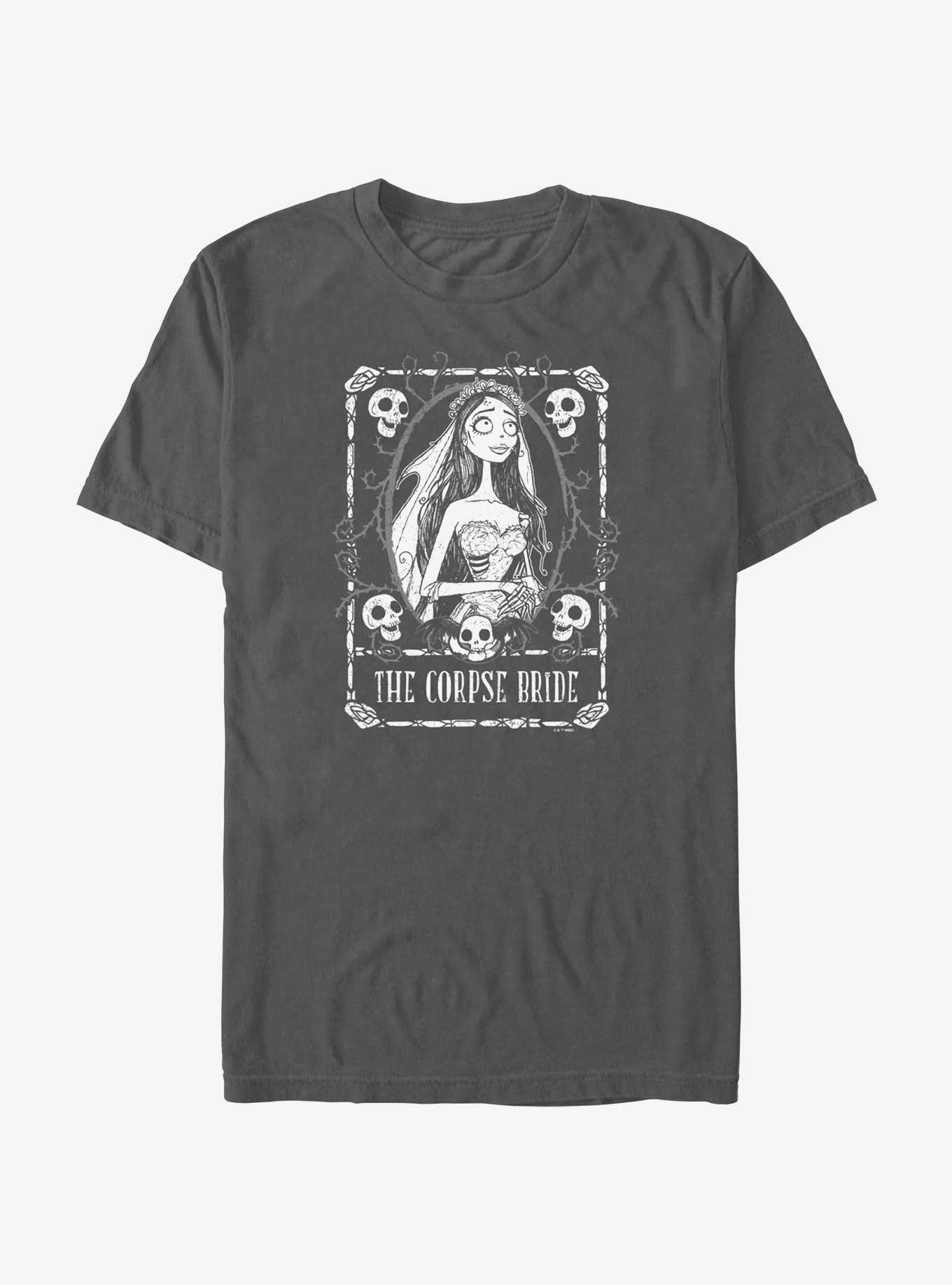 Corpse Bride Emily Tarot Garment Dye T-Shirt, , hi-res