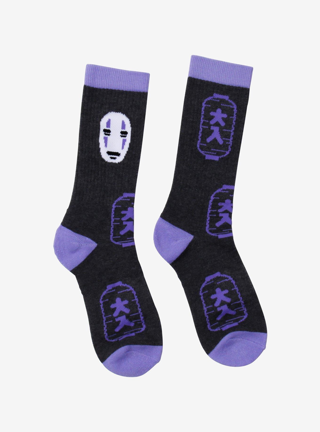 Studio Ghibli® Spirited Away No-Face Lantern Crew Socks, , hi-res