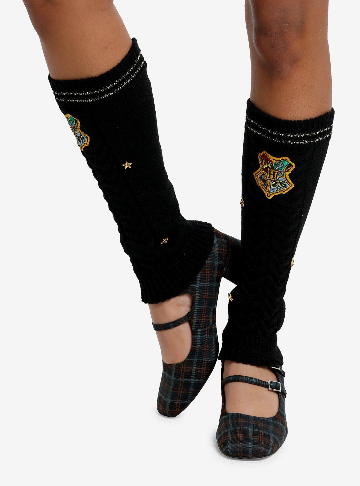 Harry Potter Hogwarts Crest Leg Warmers, , hi-res