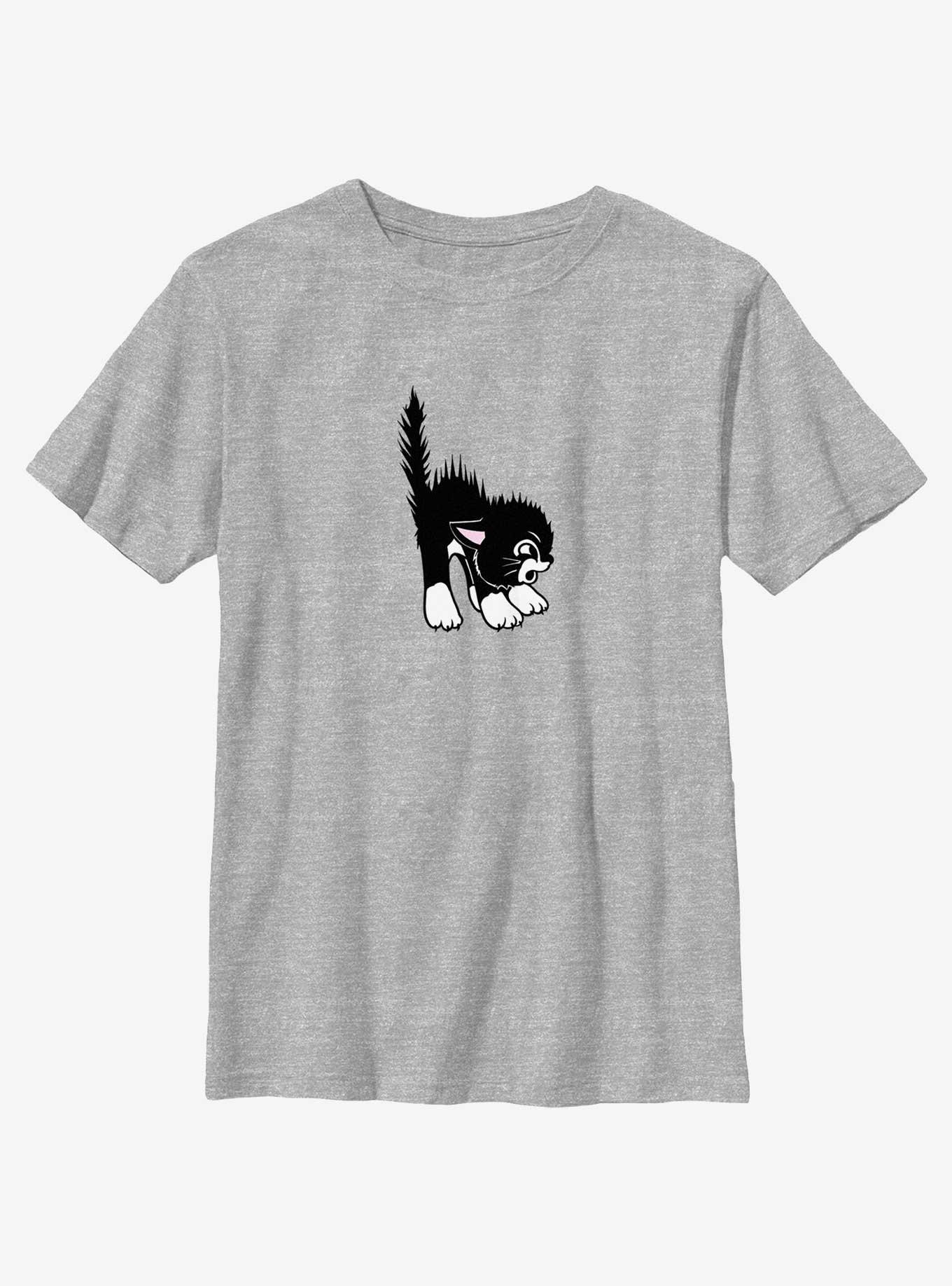 Disney Silly Symphony Angry Kitten Youth T-Shirt, ATH HTR, hi-res