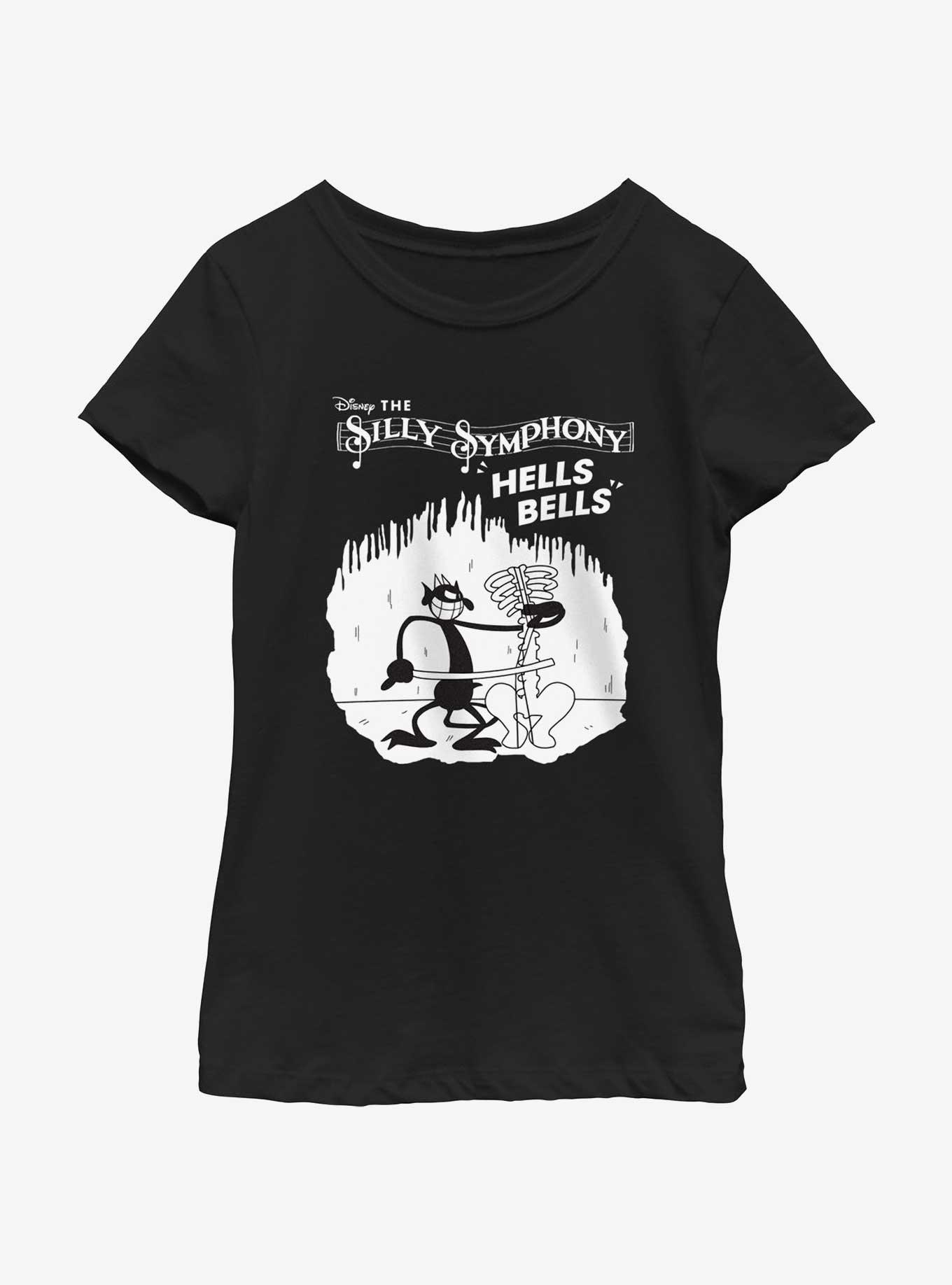 Disney Silly Symphony Hells Bells Cello Youth Girls T-Shirt, , hi-res