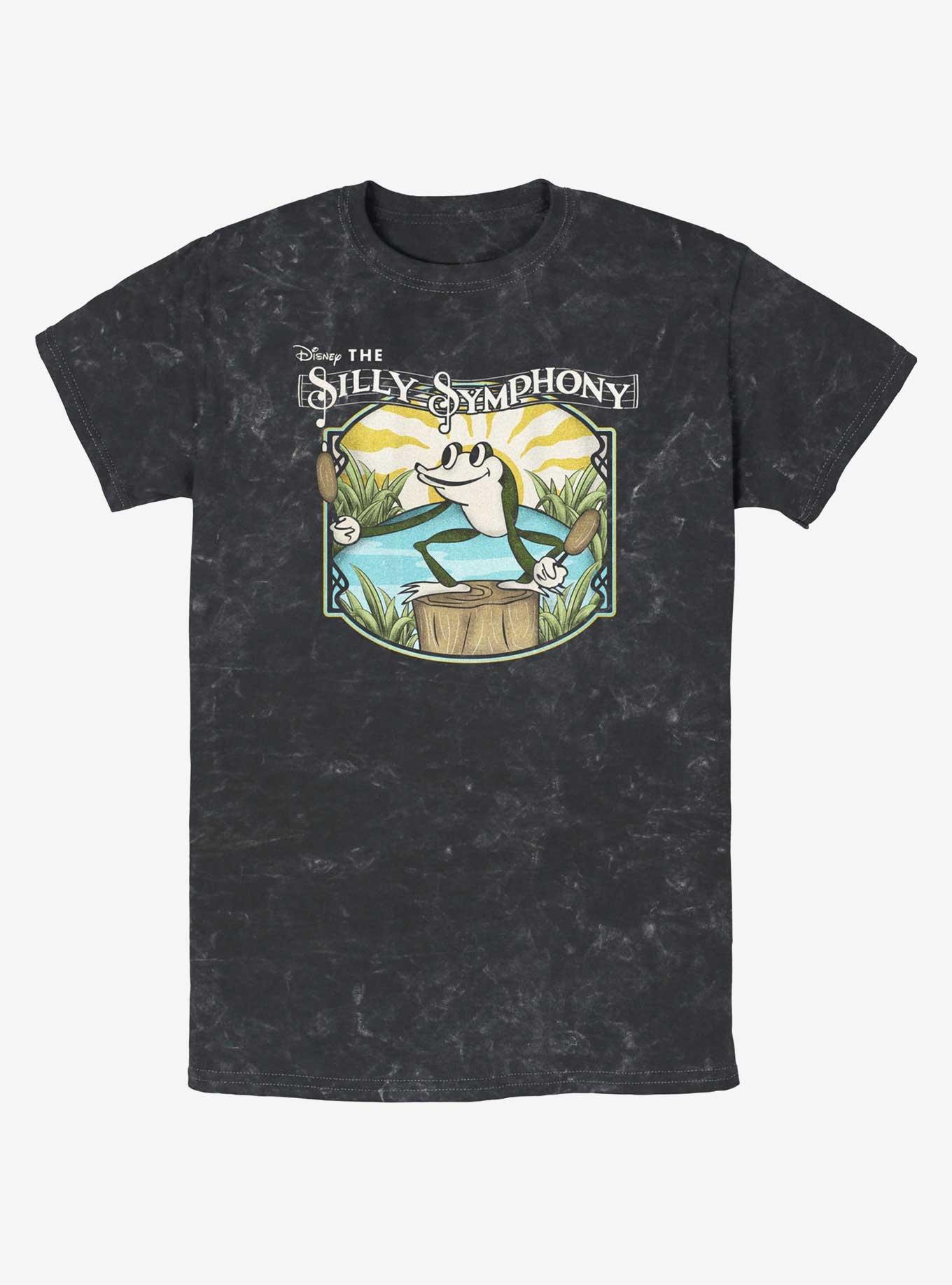 Disney Silly Symphony Spring Frog Pond Mineral Wash T-Shirt, , hi-res