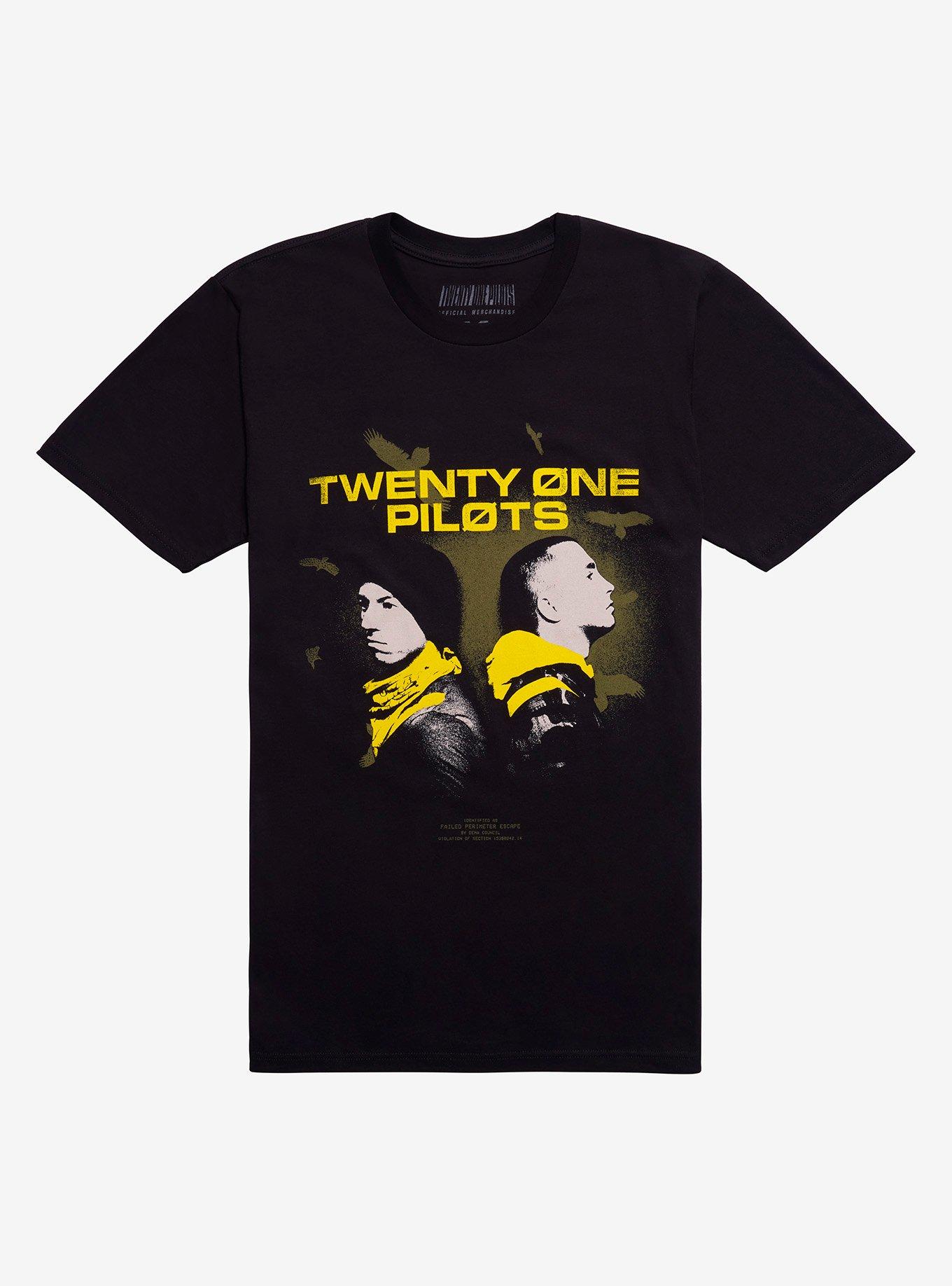 Twenty One Pilots Failed Perimeter Escape Portrait T-Shirt, , hi-res