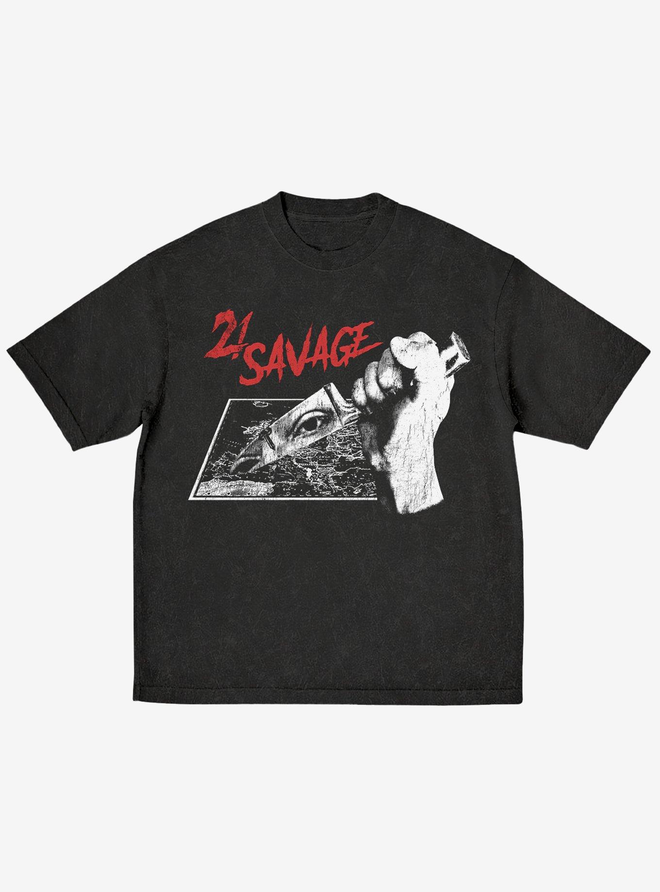 21 Savage Broken Glass T-Shirt, , hi-res