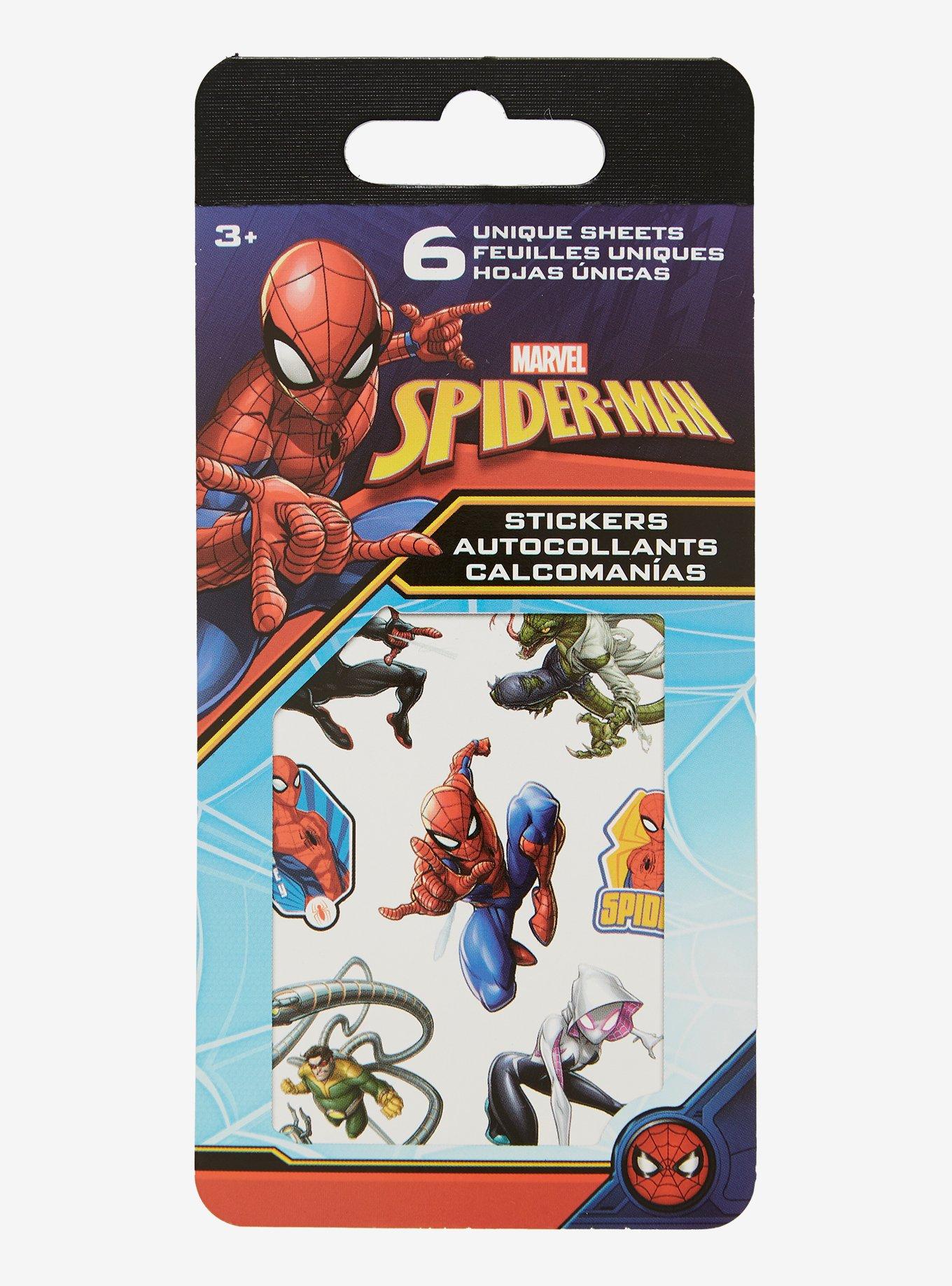 Marvel Spider-Man Sticker Sheet, , hi-res