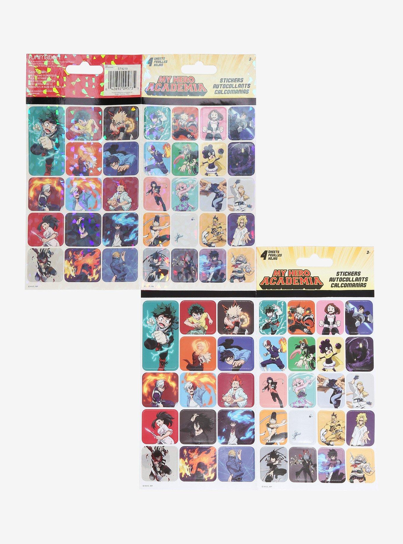 My Hero Academia Sticker Sheets, , hi-res