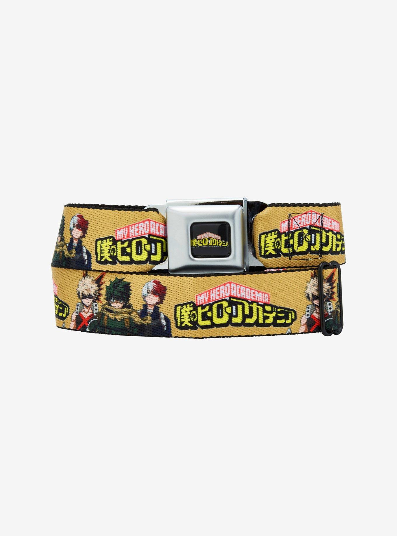 My Hero Academia Trio Seatbelt Belt, , hi-res