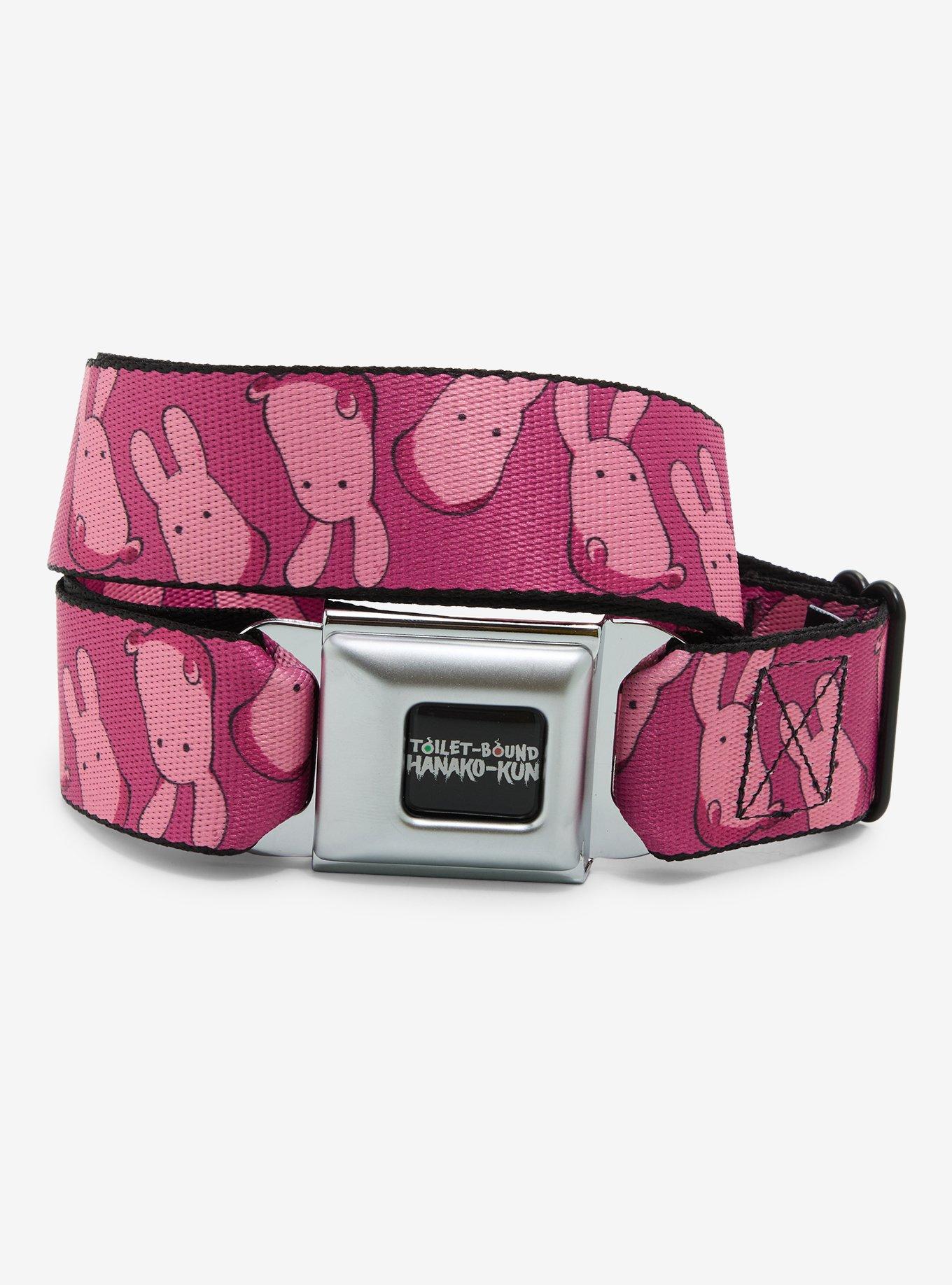 Buckle-Down Toilet-Bound Hanako-Kun Mokke Seatbelt Belt, , hi-res