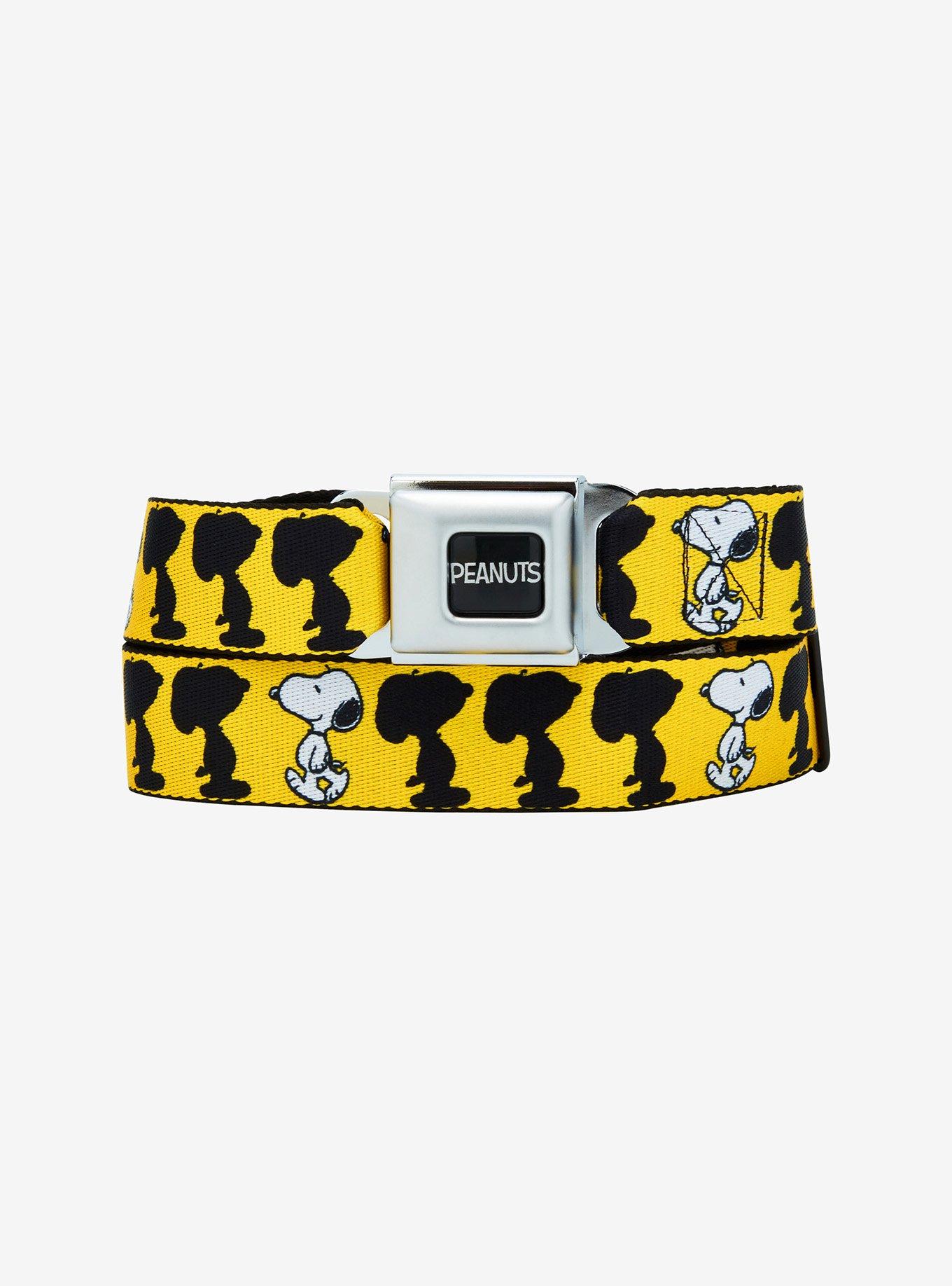 Peanuts Snoopy Silhouette Seatbelt Belt, , hi-res