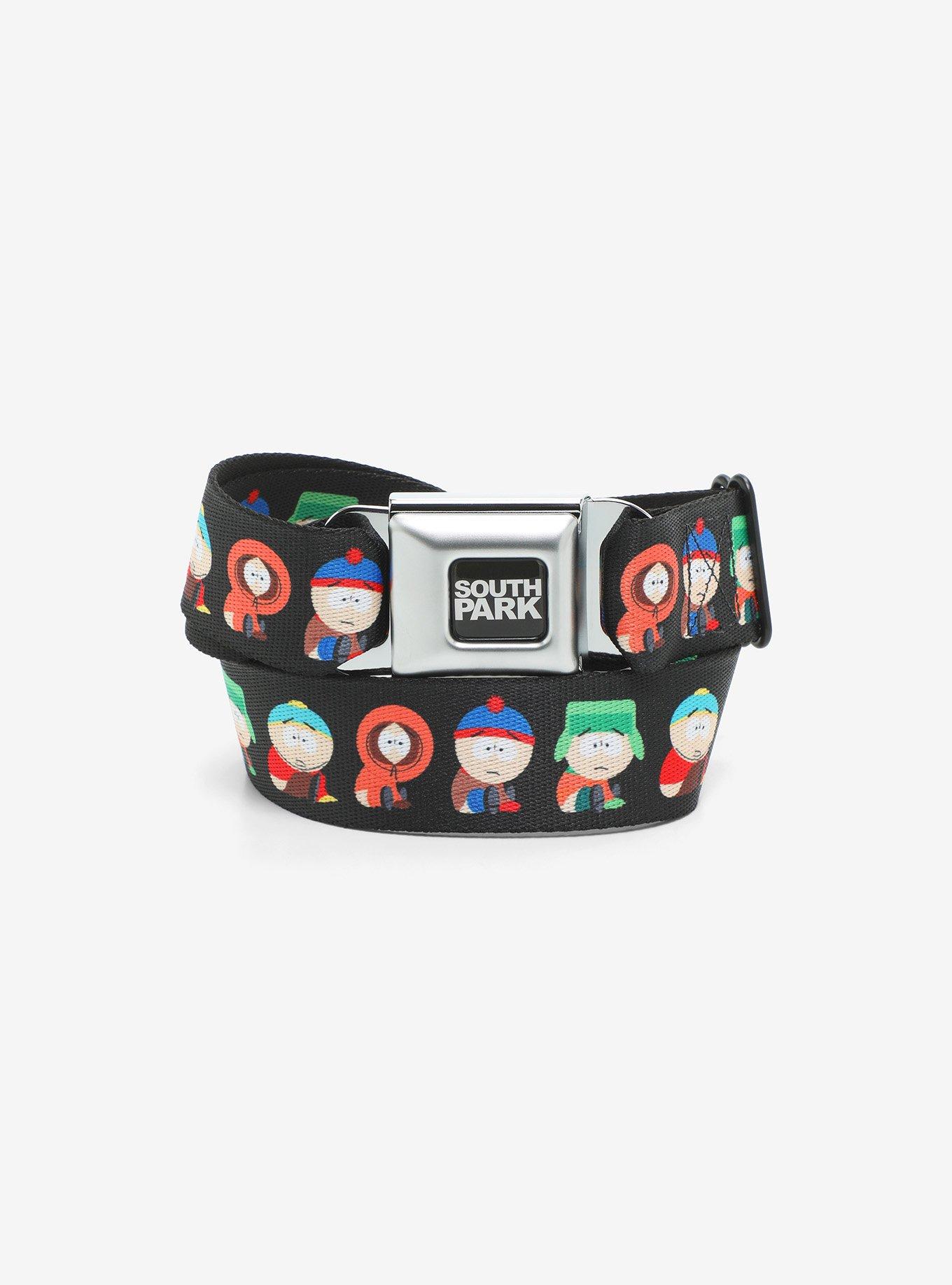 Buckle-Down South Park Characters Seat Belt Belt, , hi-res