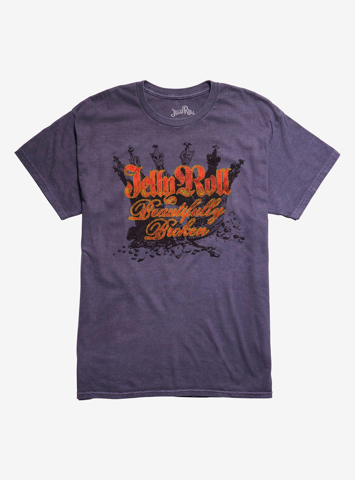 Jelly Roll Beautifully Broken T-Shirt, , hi-res