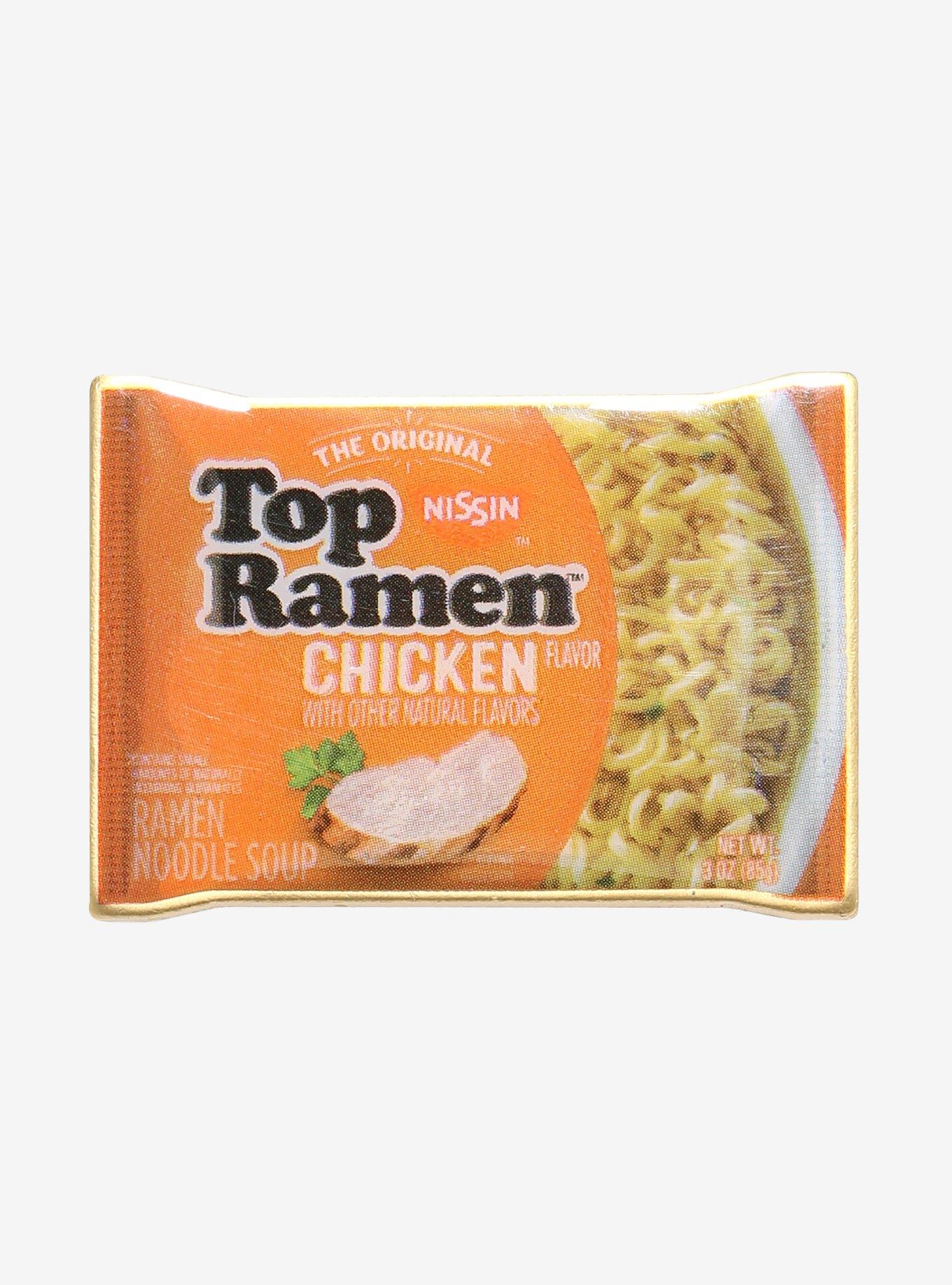 Nissin Top Ramen Packet Enamel Pin, , hi-res