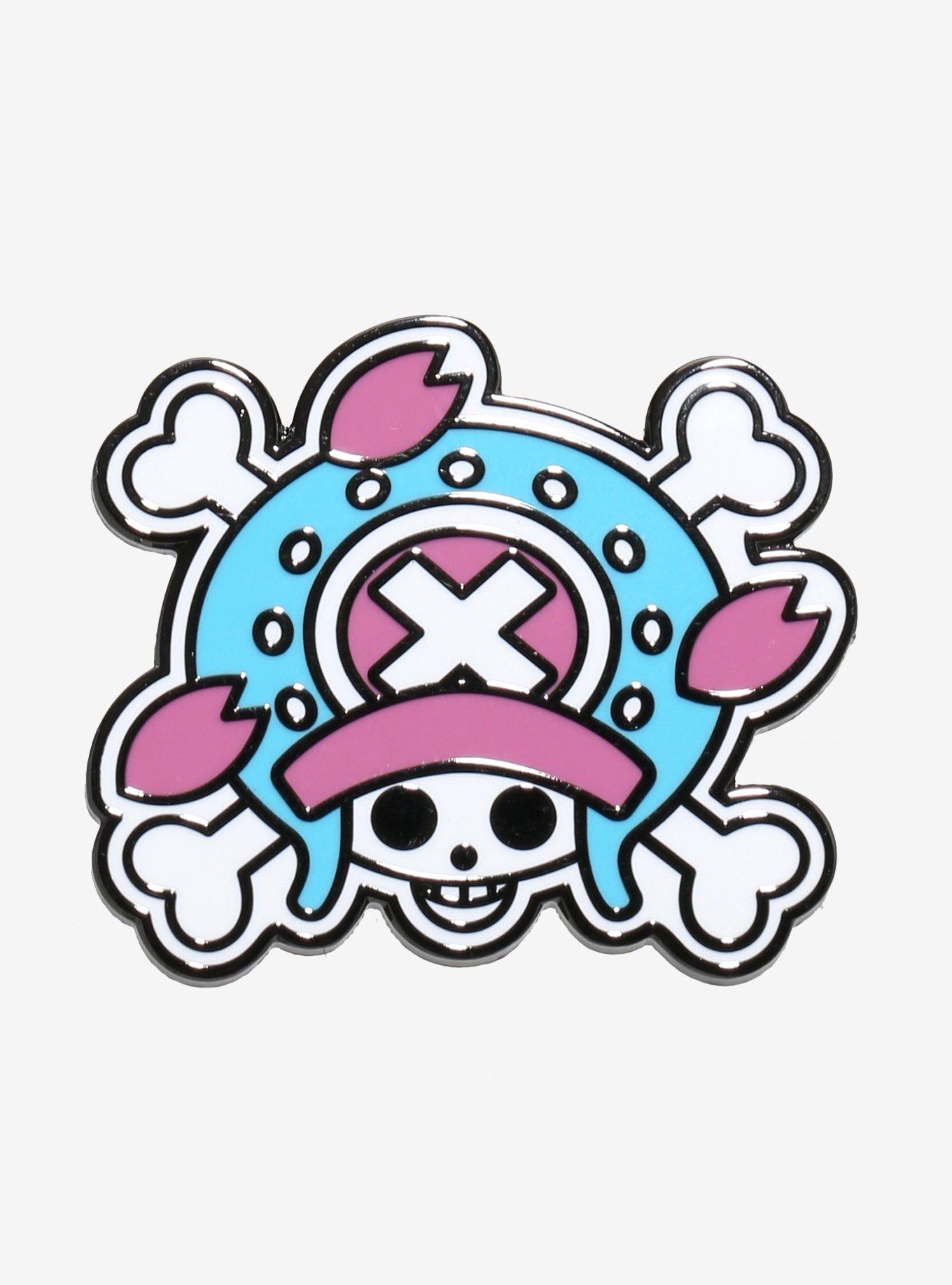 One Piece Chopper Jolly Roger Enamel Pin, , hi-res
