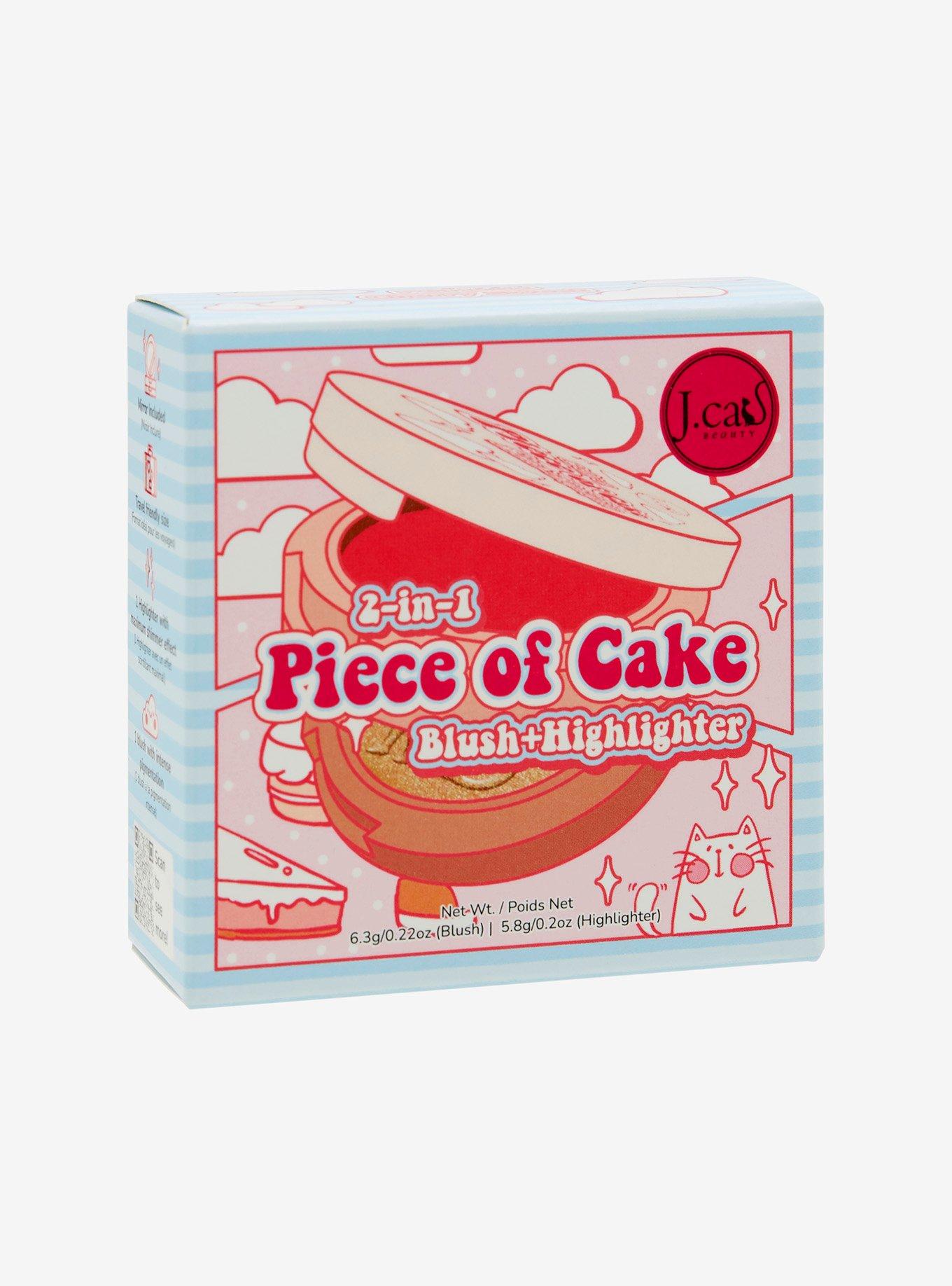 J. Cat Beauty Cherry Cake Piece Of Cale Blush & Highlighter, , hi-res