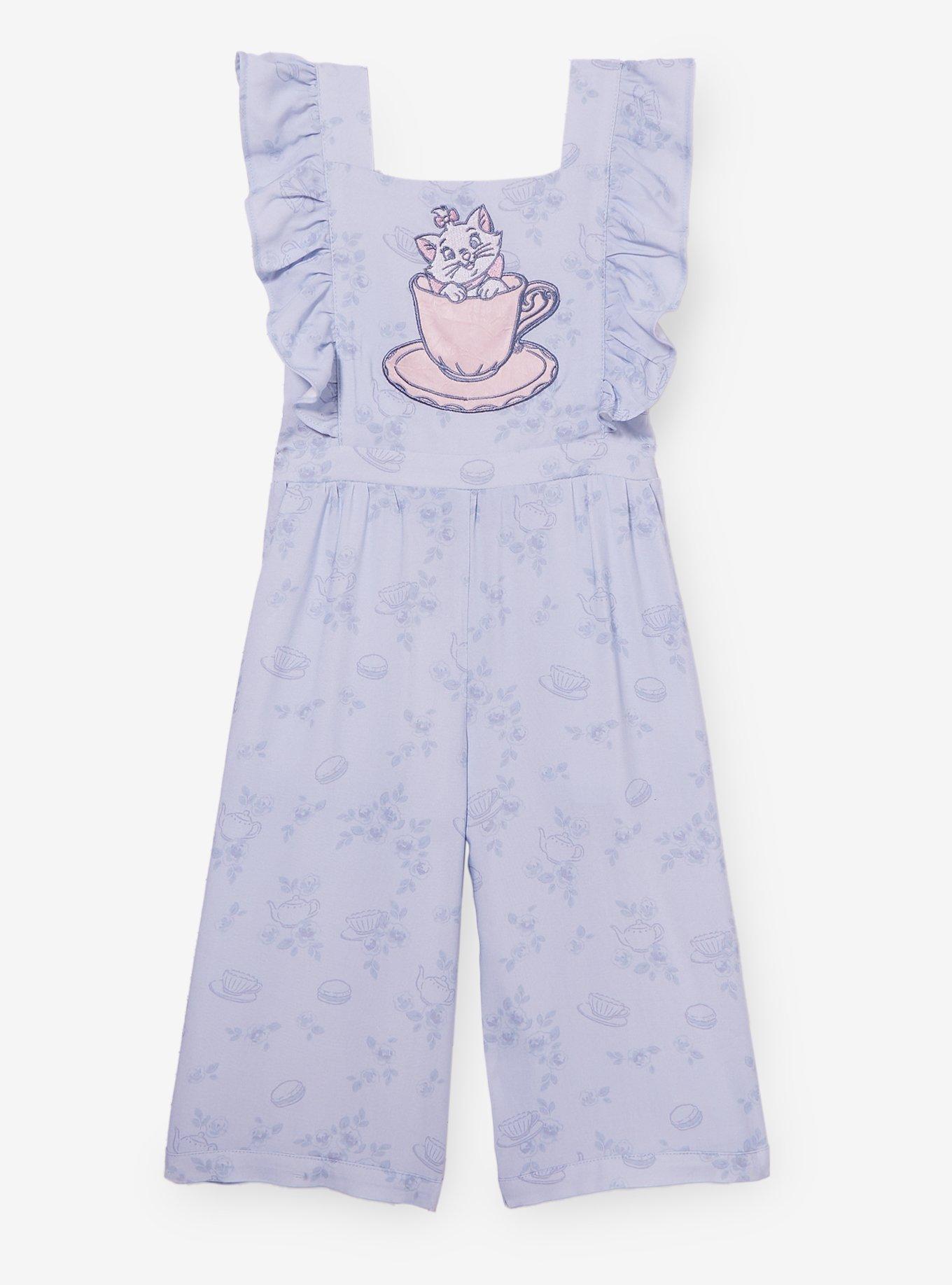 Disney The Aristocats Marie Toddler Ruffle Romper, , hi-res