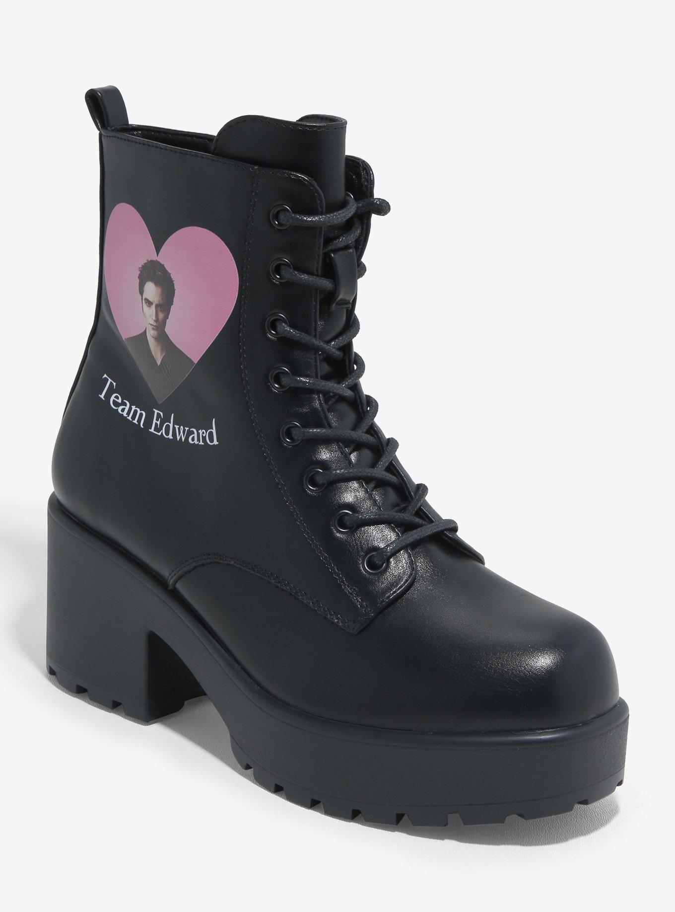 Koi X Twilight Team Edward Military Boots, , hi-res