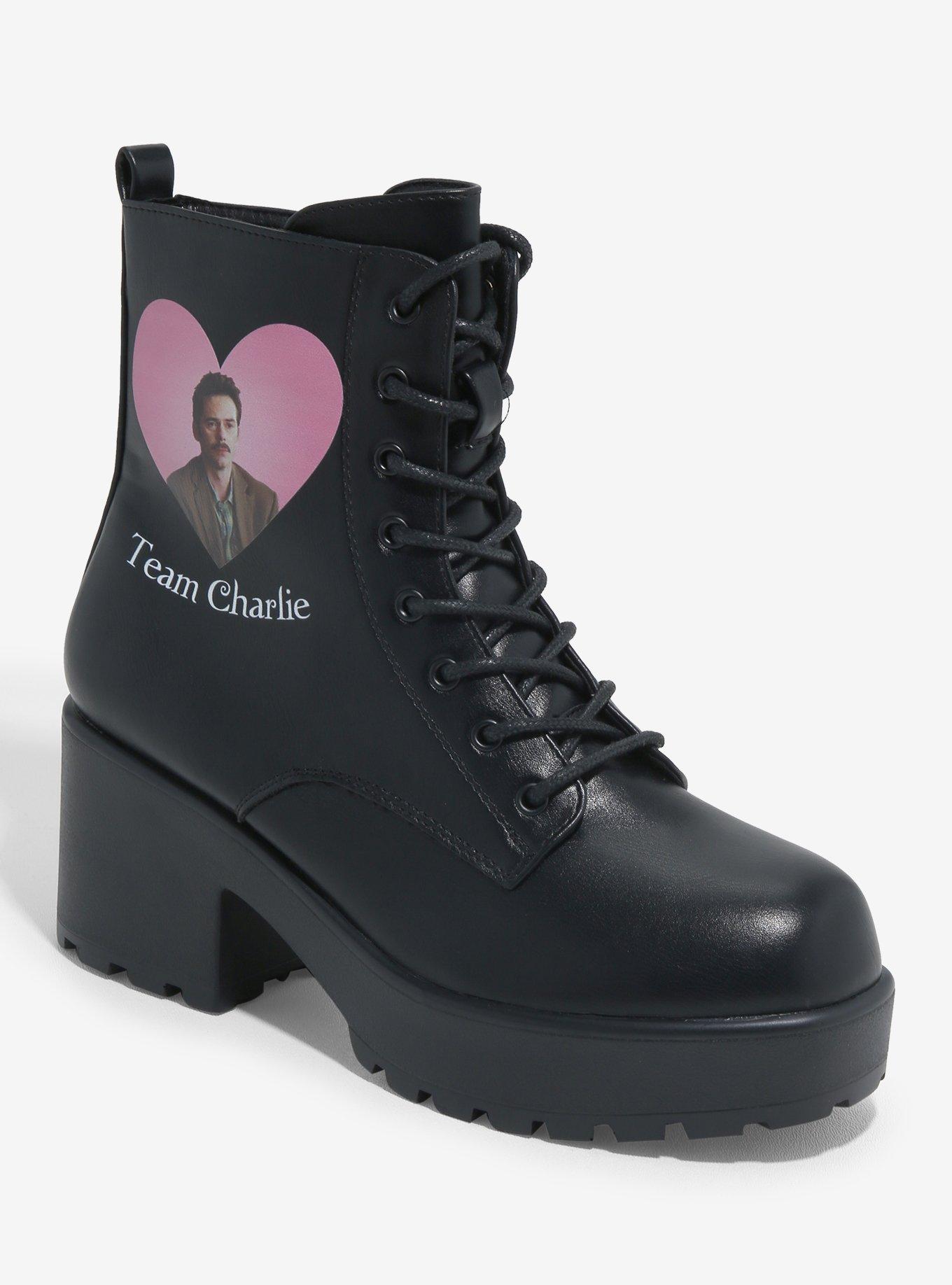 Koi X Twilight Team Charlie Military Boots, , hi-res