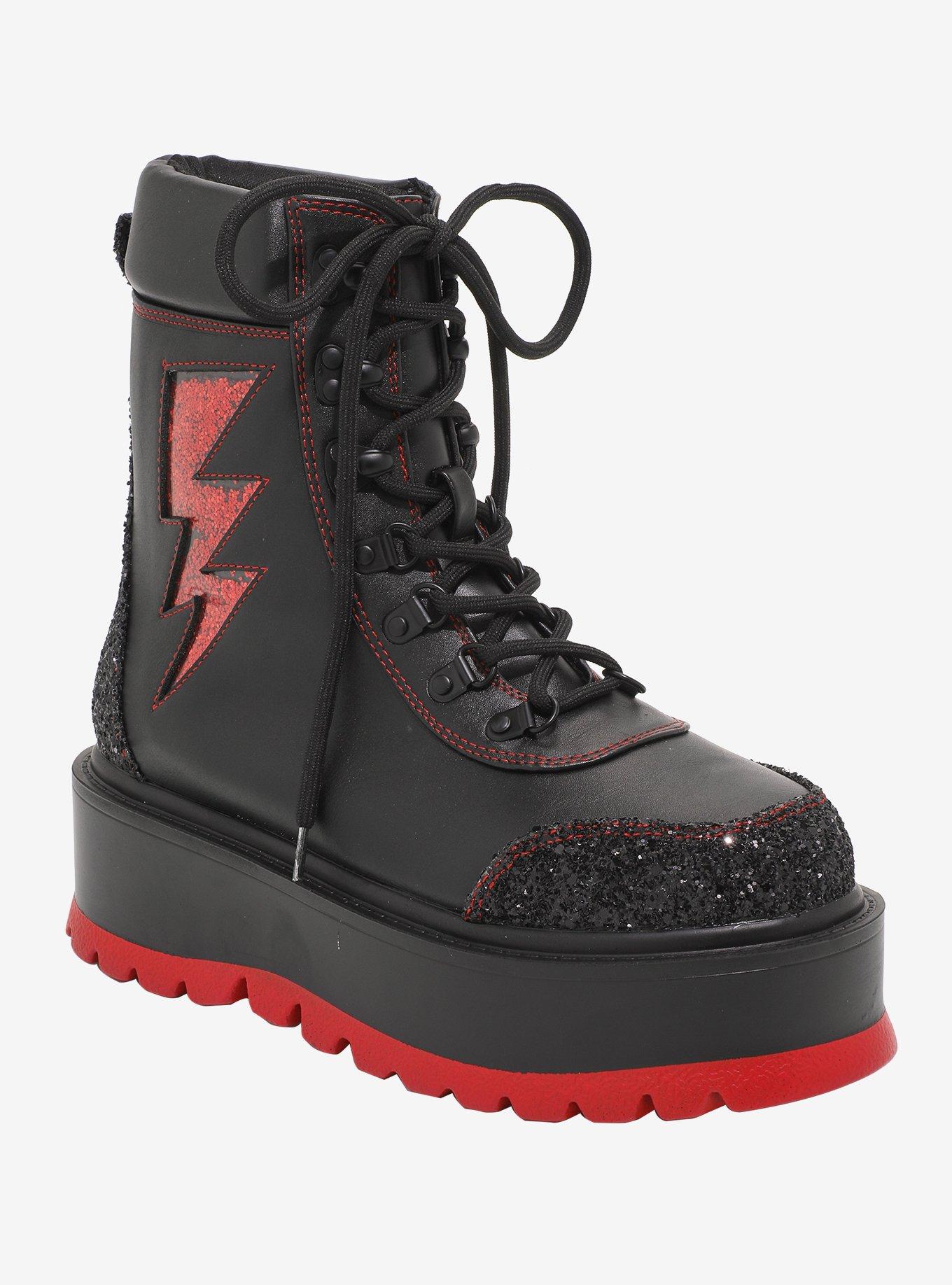 Koi The Rocky Horror Picture Show Time Warp Combat Boots, , hi-res