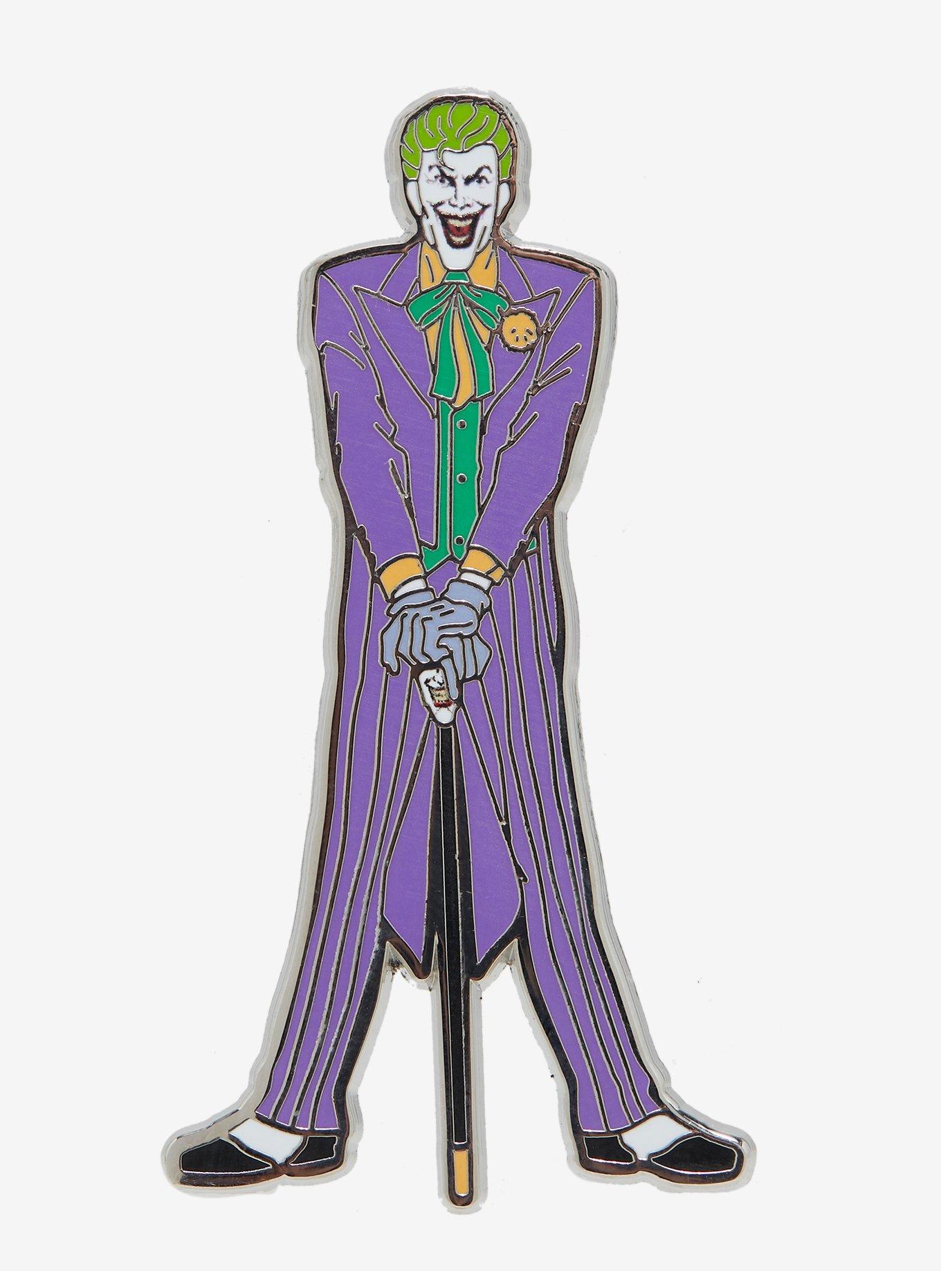 DC Comics Batman Joker Enamel Pin, , hi-res