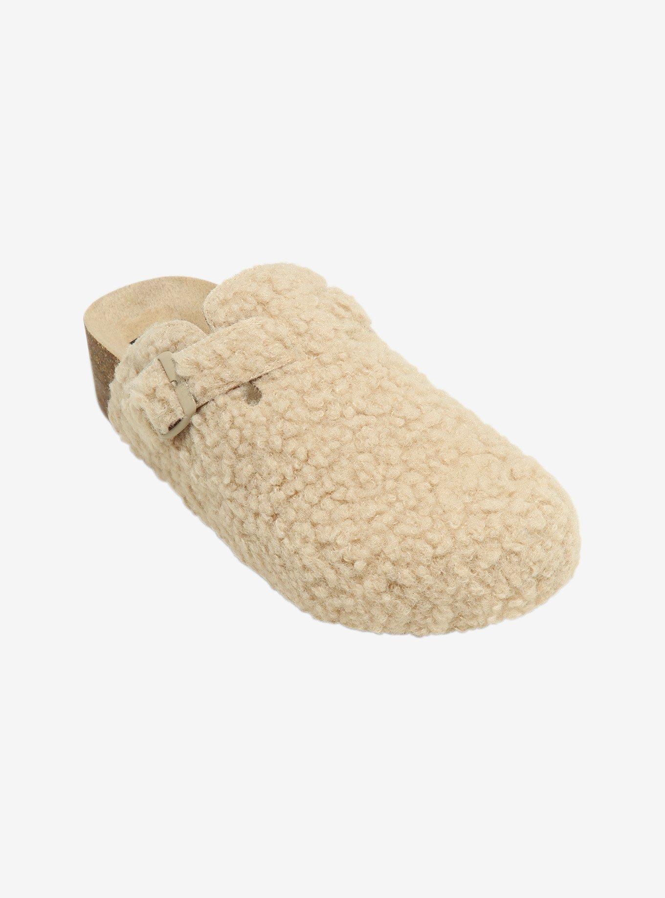 Dirty Laundry Cream Sherpa Clogs, , hi-res