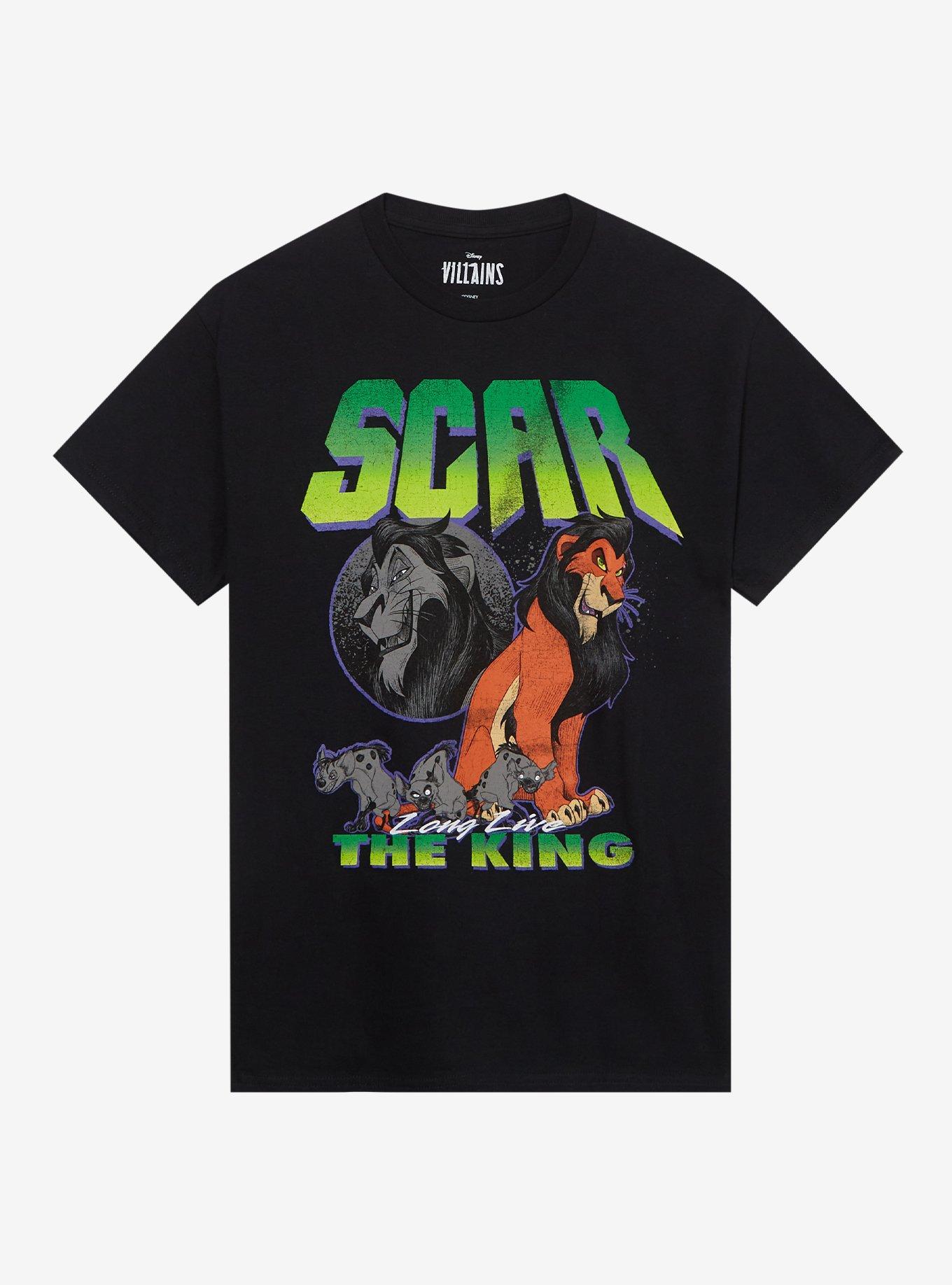 Disney The Lion King Scar Collage Boyfriend Fit Girls T-Shirt, , hi-res