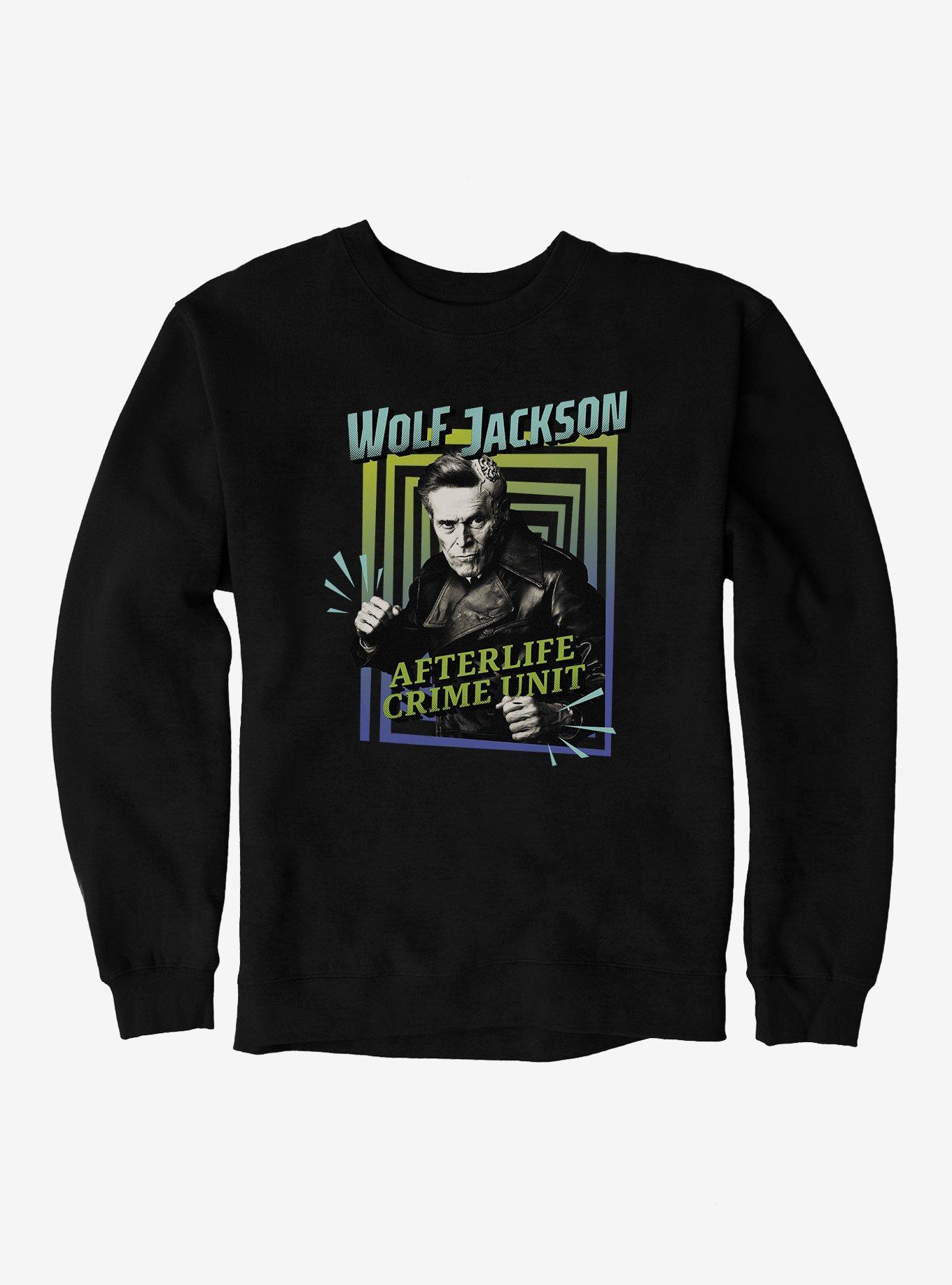 Beetlejuice Beetlejuice Wolf Jackson Afterlife Crime Unit Sweatshirt, , hi-res