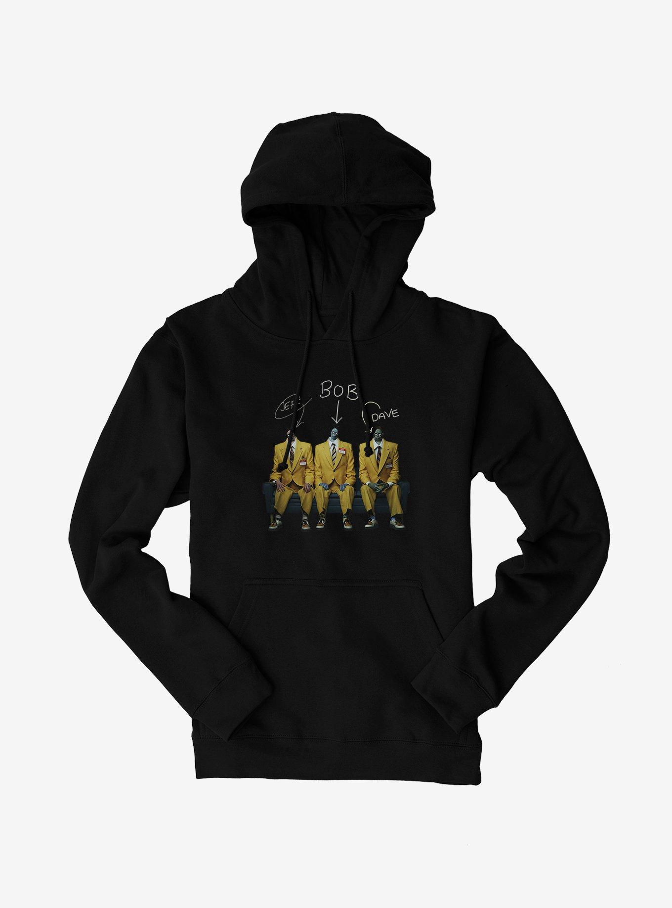 Beetlejuice Beetlejuice Jeff Bob & Dave Shrunken Heads Hoodie