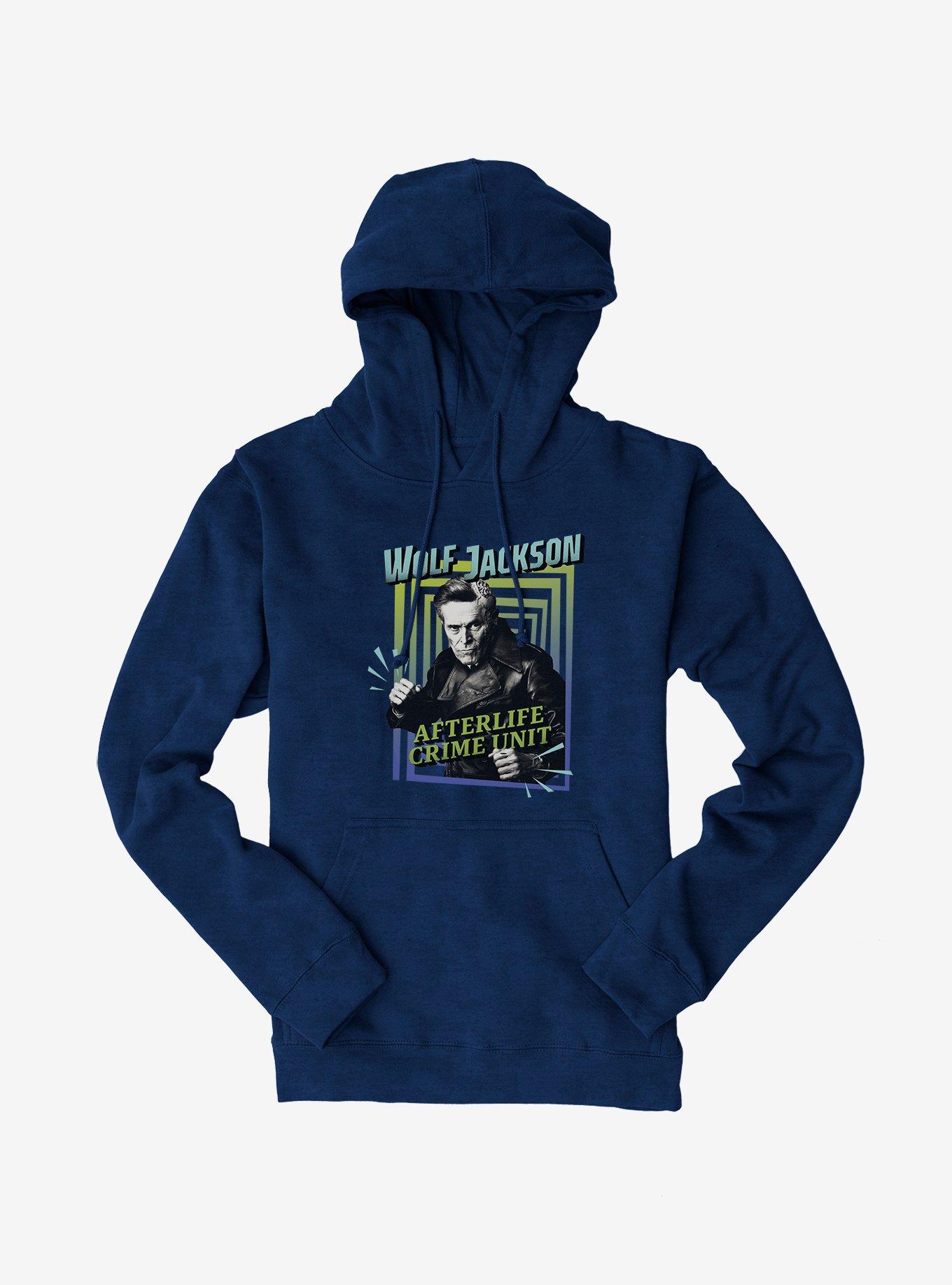 Beetlejuice Beetlejuice Wolf Jackson Afterlife Crime Unit Hoodie
