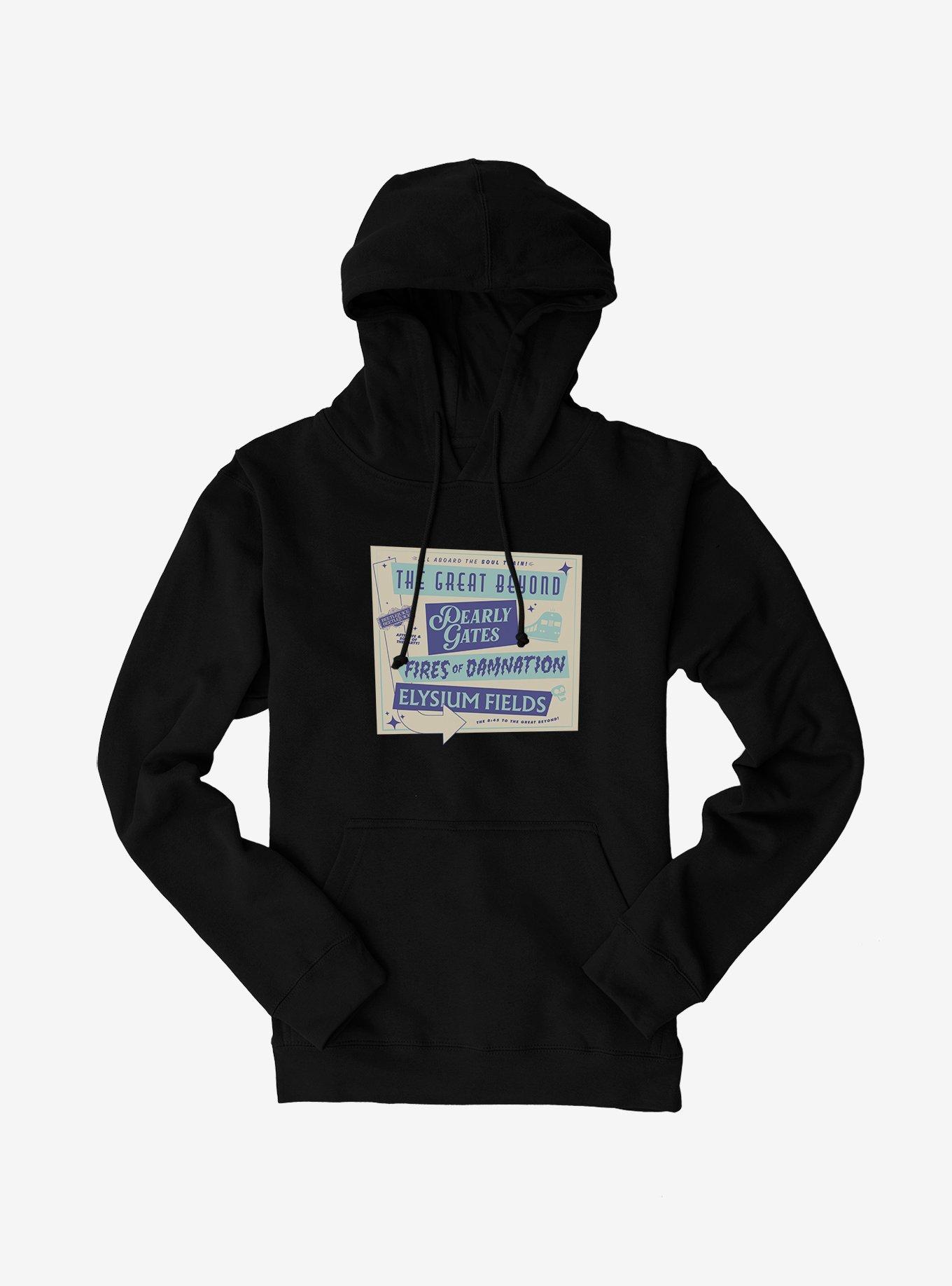 Beetlejuice Beetlejuice Desination Poster The Great Beyond Hoodie