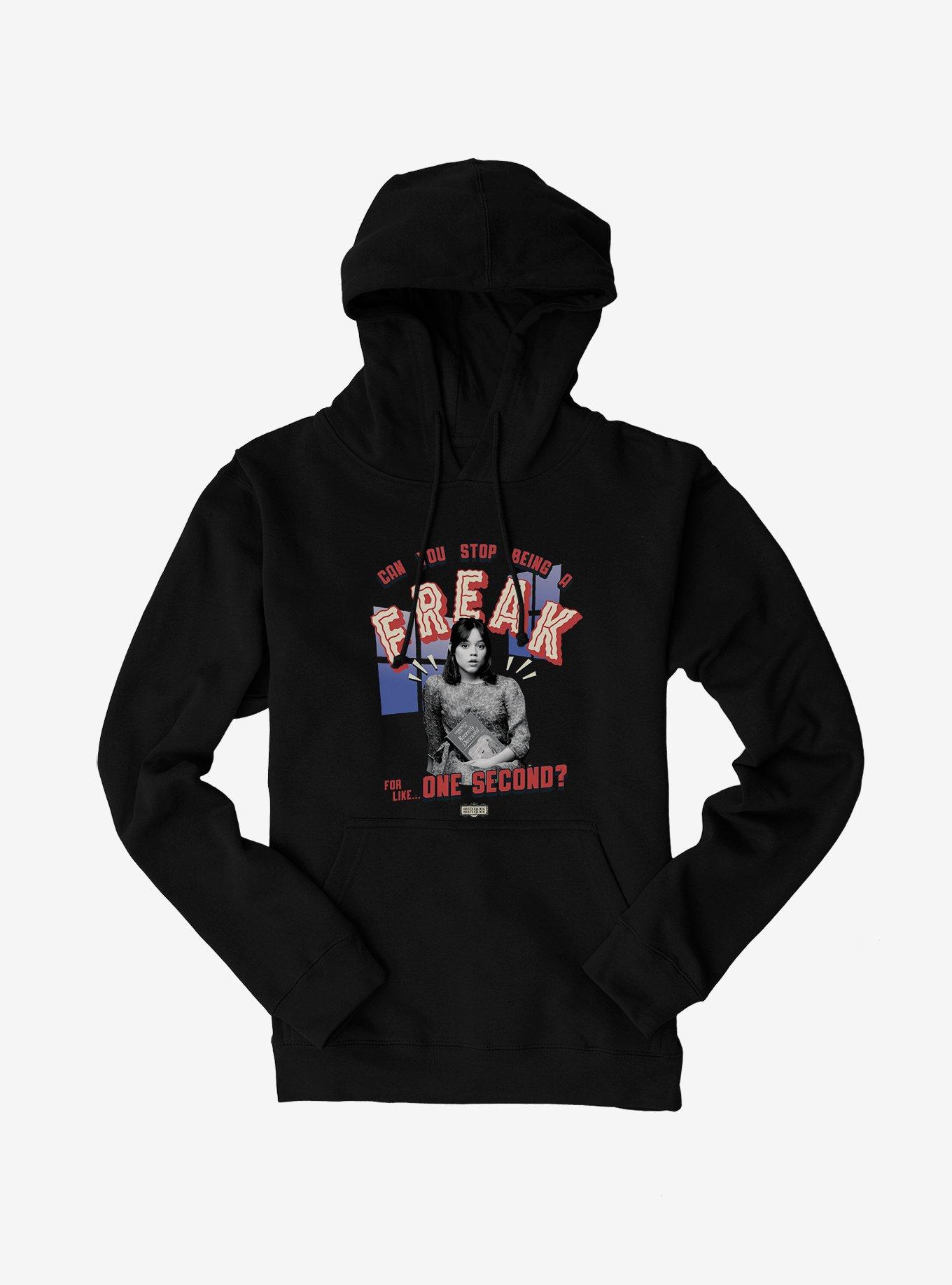 Beetlejuice Beetlejuice Stop Being A Freak For One Second Astrid Deetz Hoodie, , hi-res