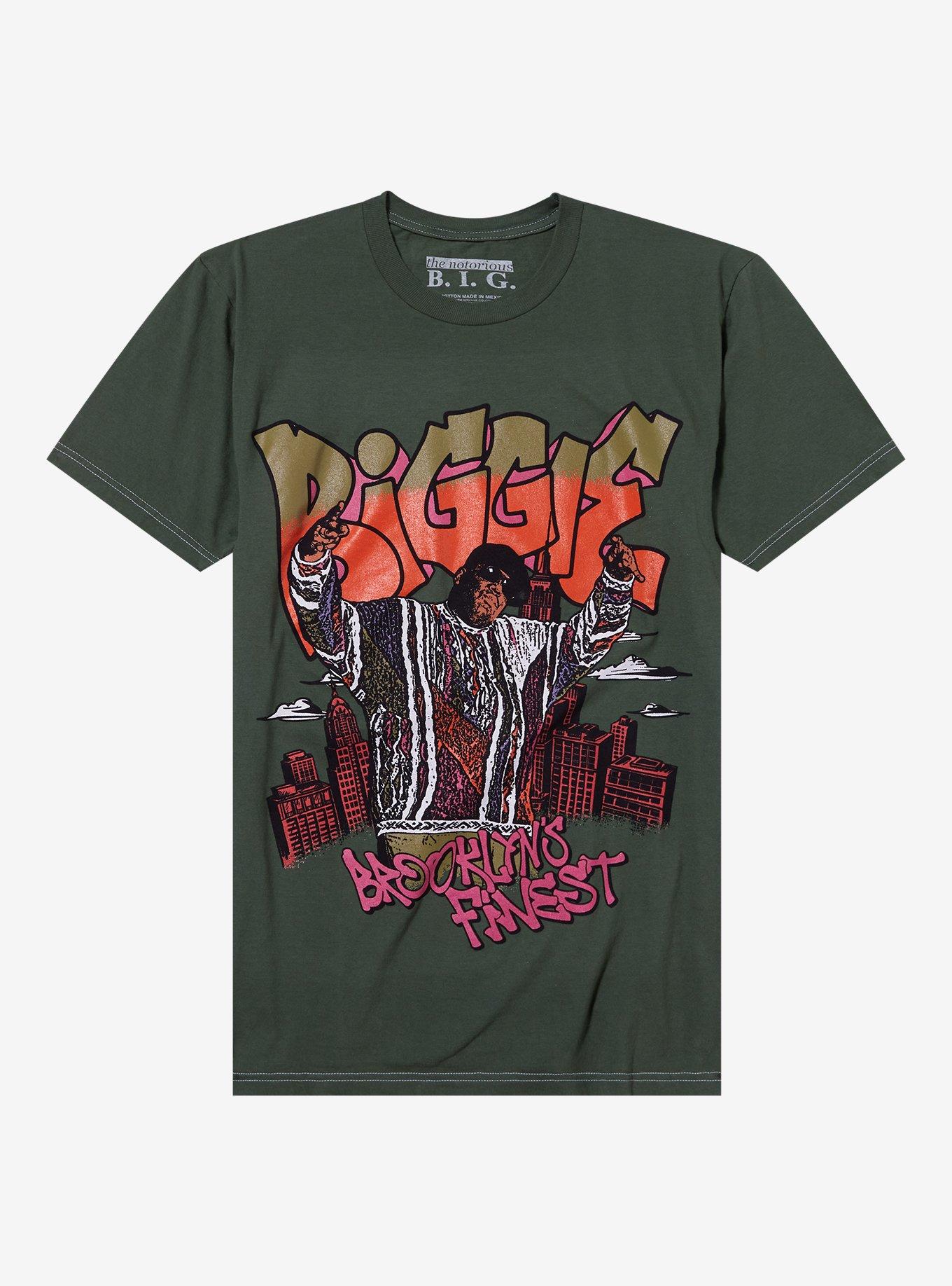 The Notorious B.I.G. Brooklyn's Finest Relaxed Fit Girls T-Shirt, , hi-res