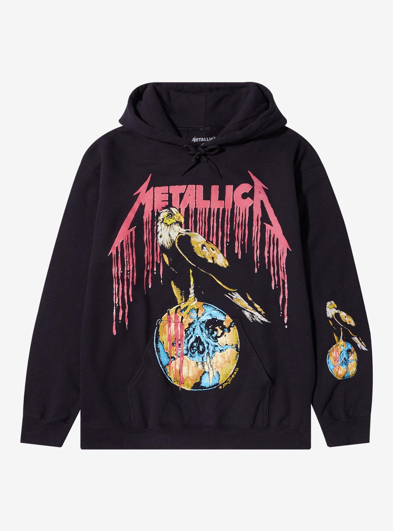 Hot topic metallica hoodie deals