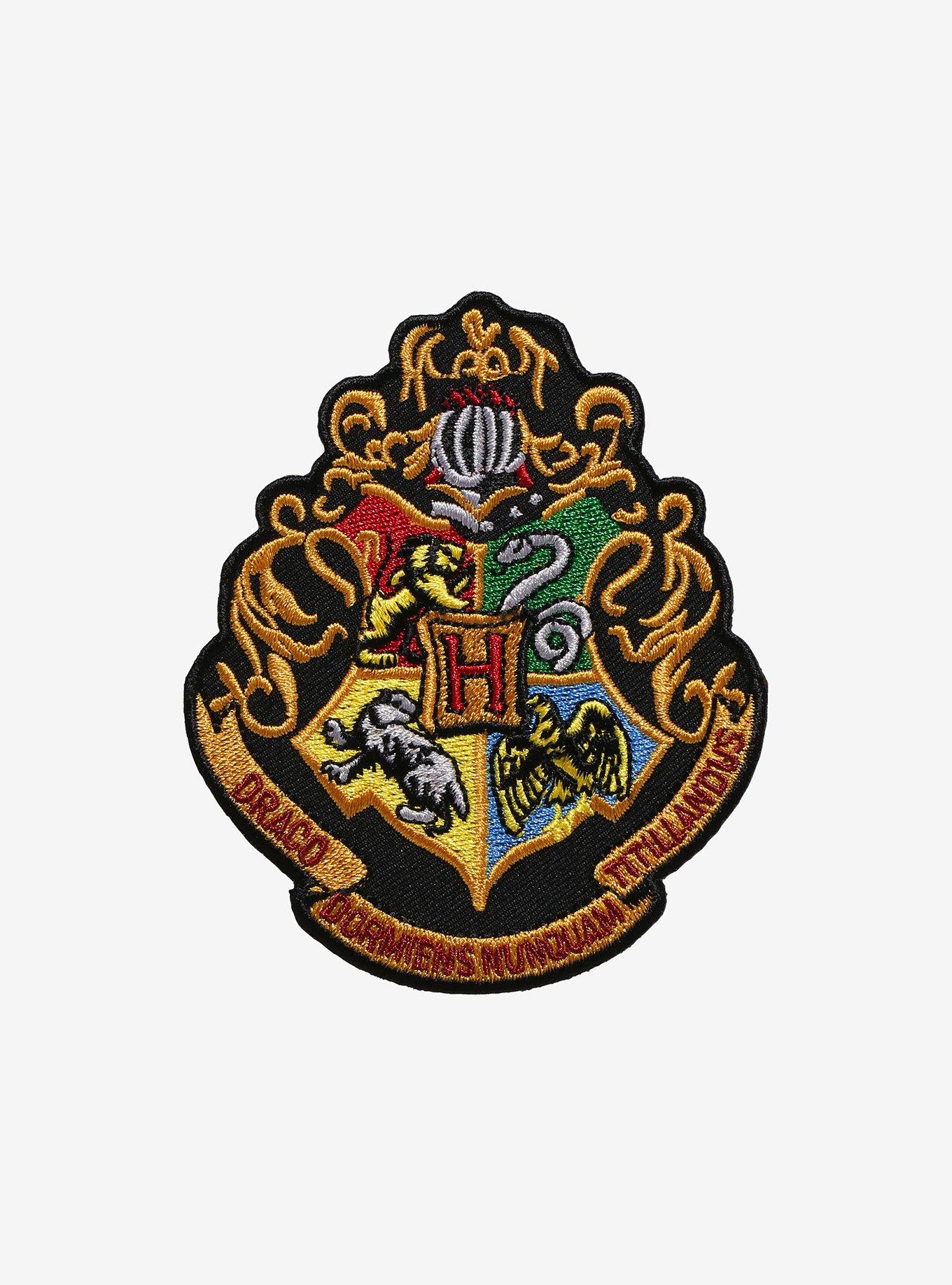 Harry Potter Hogwarts Crest Patch, , hi-res