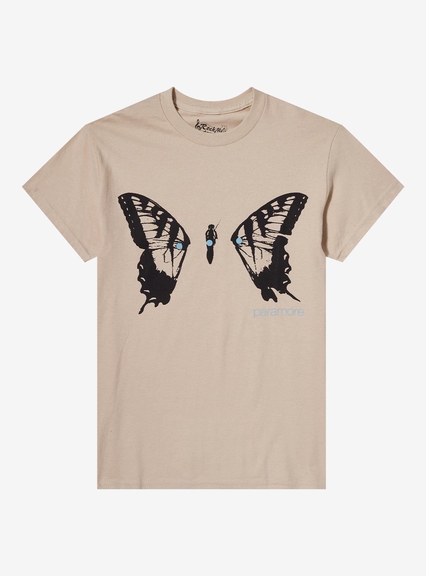 Paramore Brand New Eyes Boyfriend Fit Girls T-Shirt, , hi-res