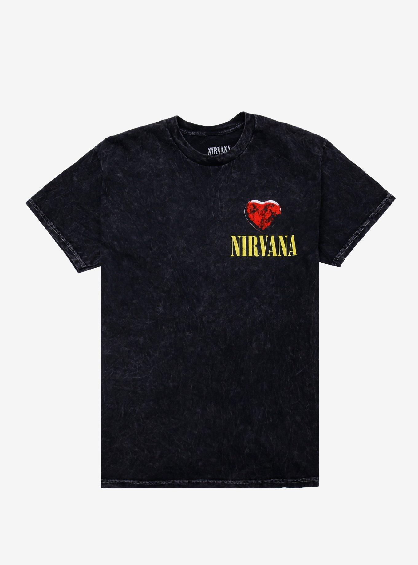 Nirvana Heart-Shaped Box Two-Sided T-Shirt, , hi-res