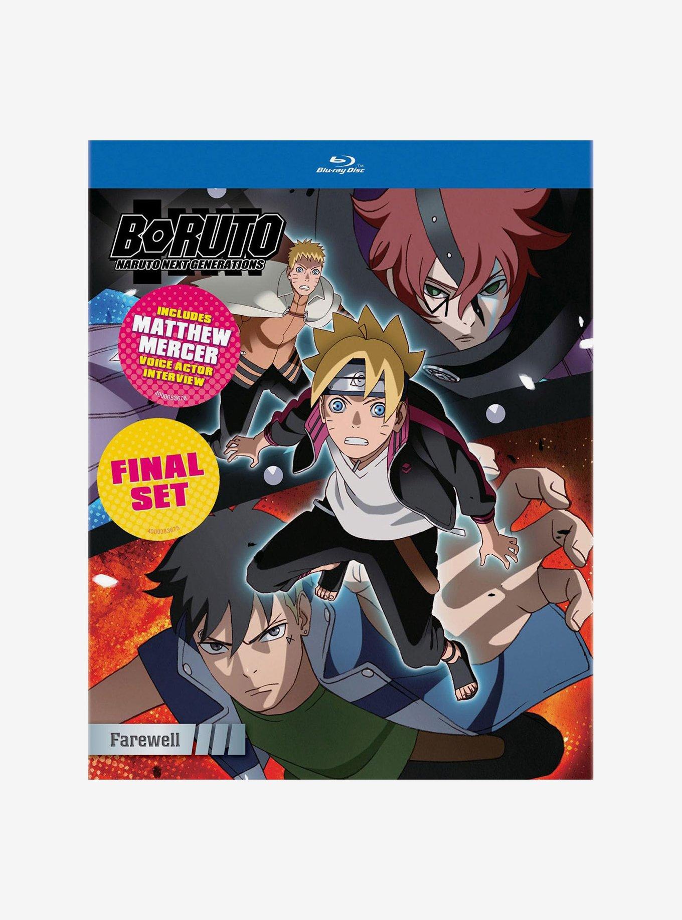 Boruto: Naruto Next Generations Farewell Blu-Ray Disc Naruto