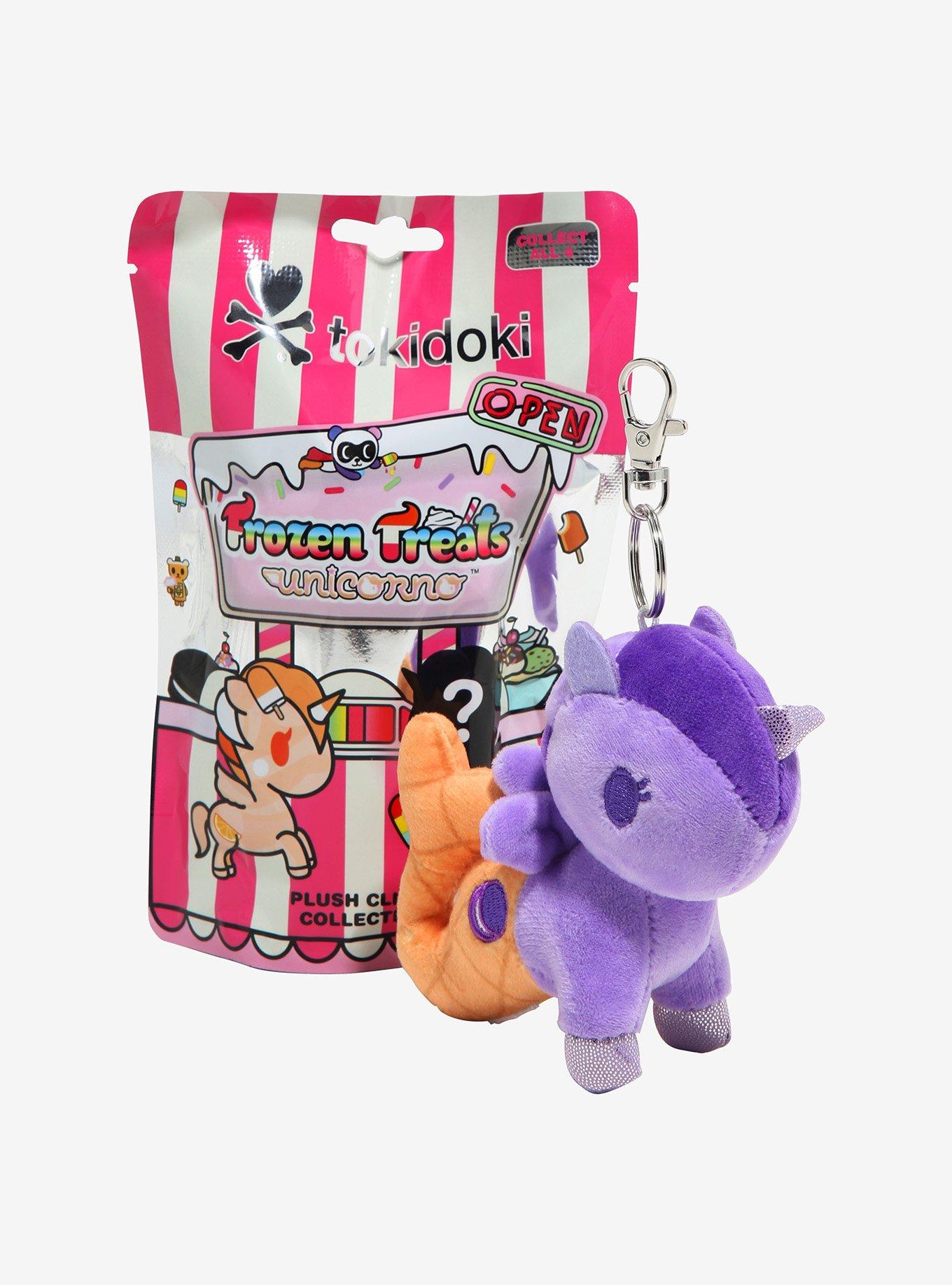 tokidoki Frozen Treats Unicornos Blind Bag Plush Key Chain, , hi-res