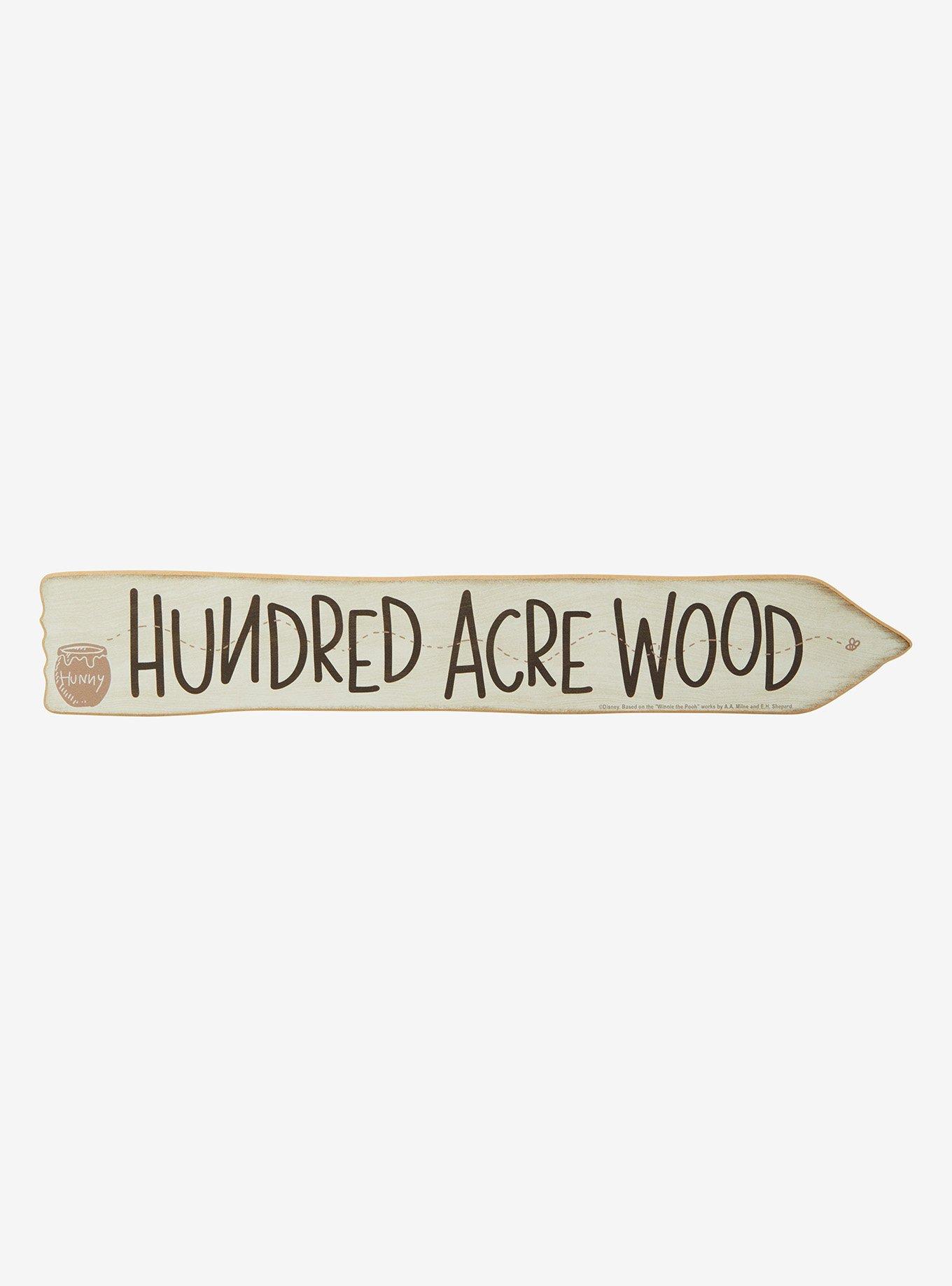 Disney Winnie the Pooh Hundred Acre Wood Arrow Wall Art, , hi-res