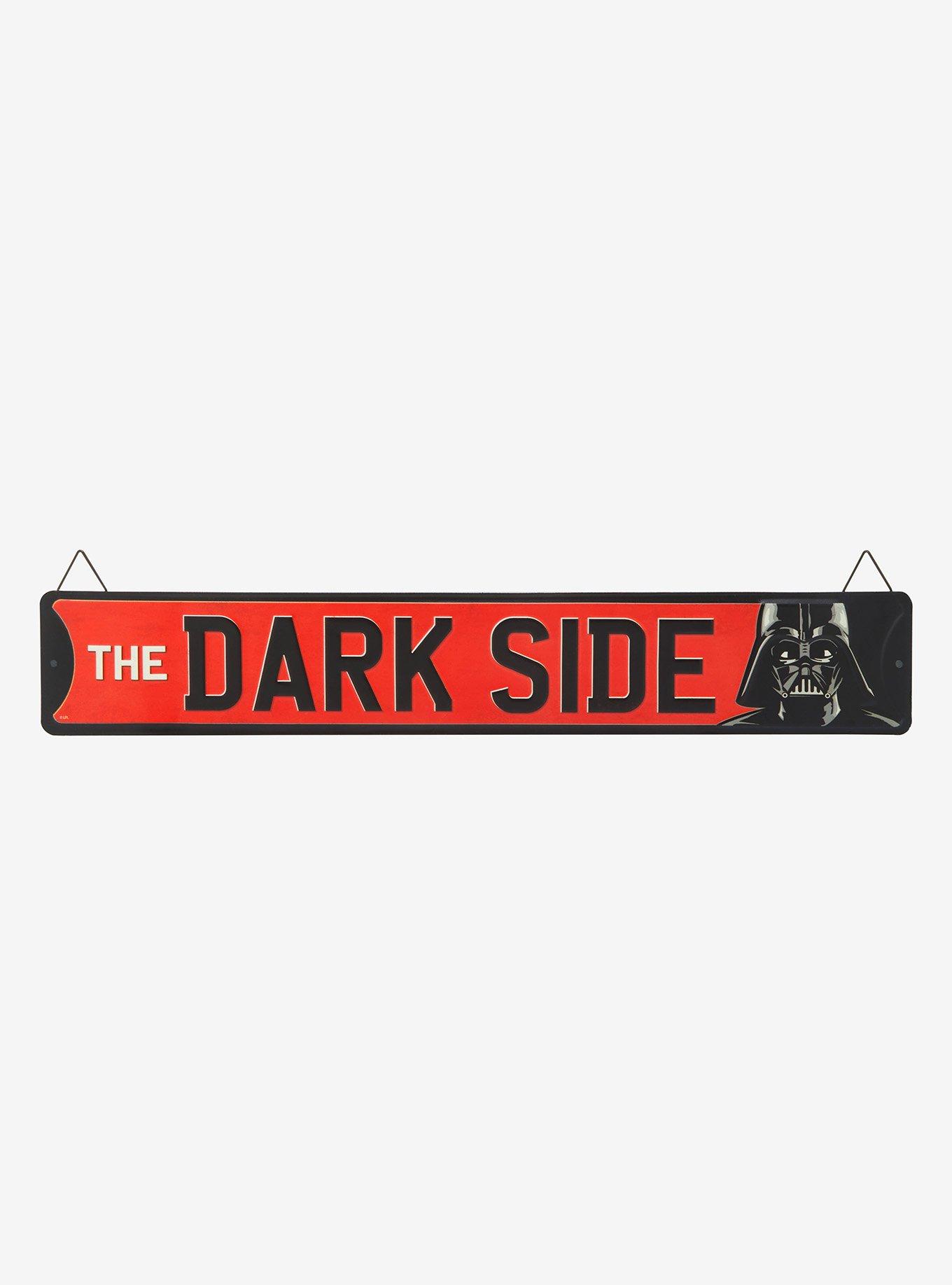 Star Wars Darth Vader Dark Side Metal Wall Sign, , hi-res