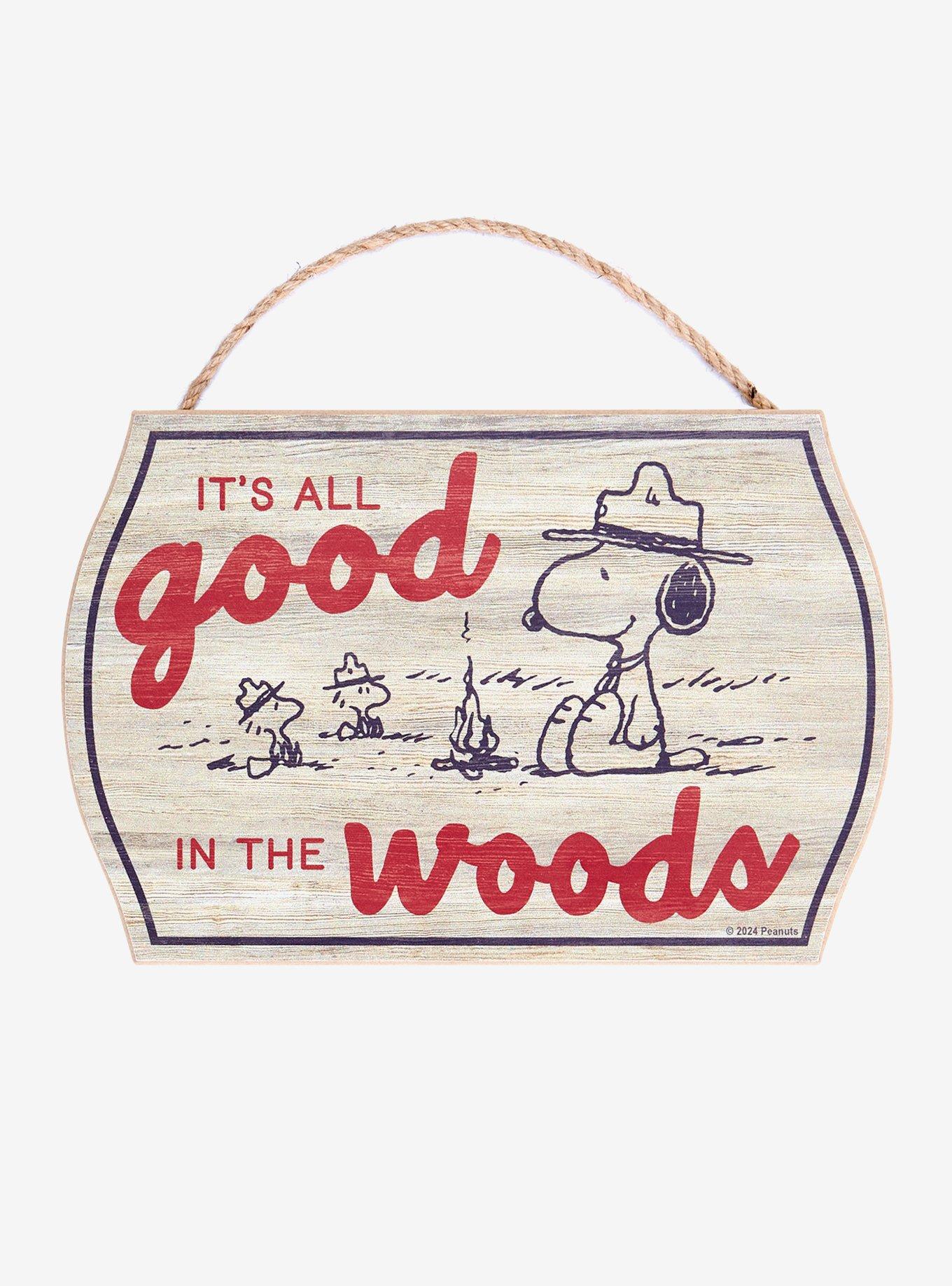 Peanuts Snoopy & Woodstock It's All Good in the Woods Wall Art, , hi-res