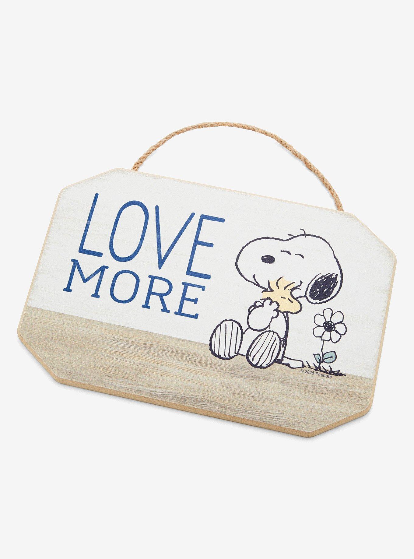 Peanuts Snoopy Love More Wall Art, , hi-res