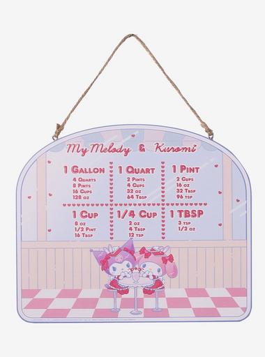 Sanrio My Melody & Kuromi Diner Kitchen Chart | BoxLunch