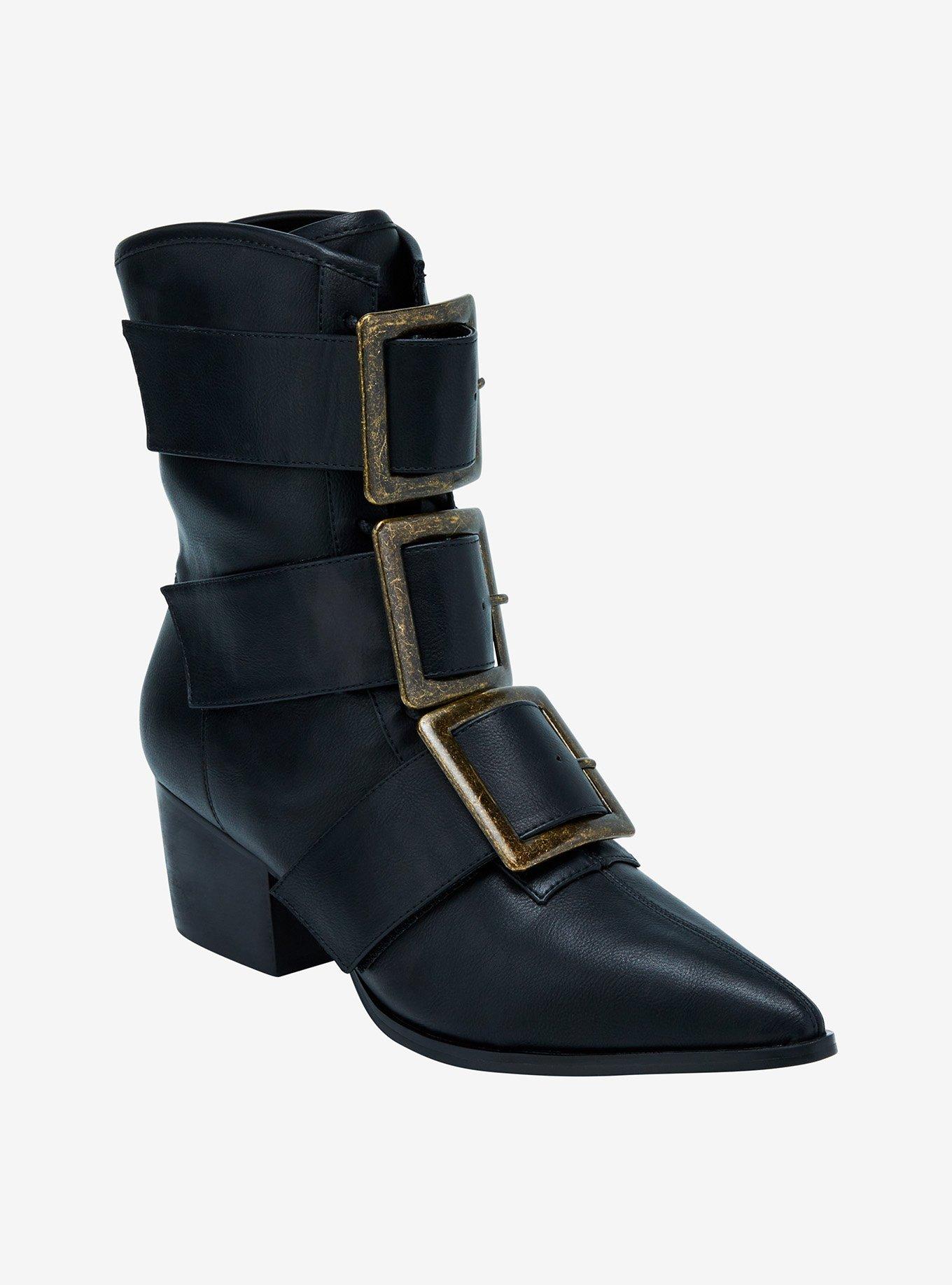 Strange Cvlt Grimm Buckle Boots, , hi-res