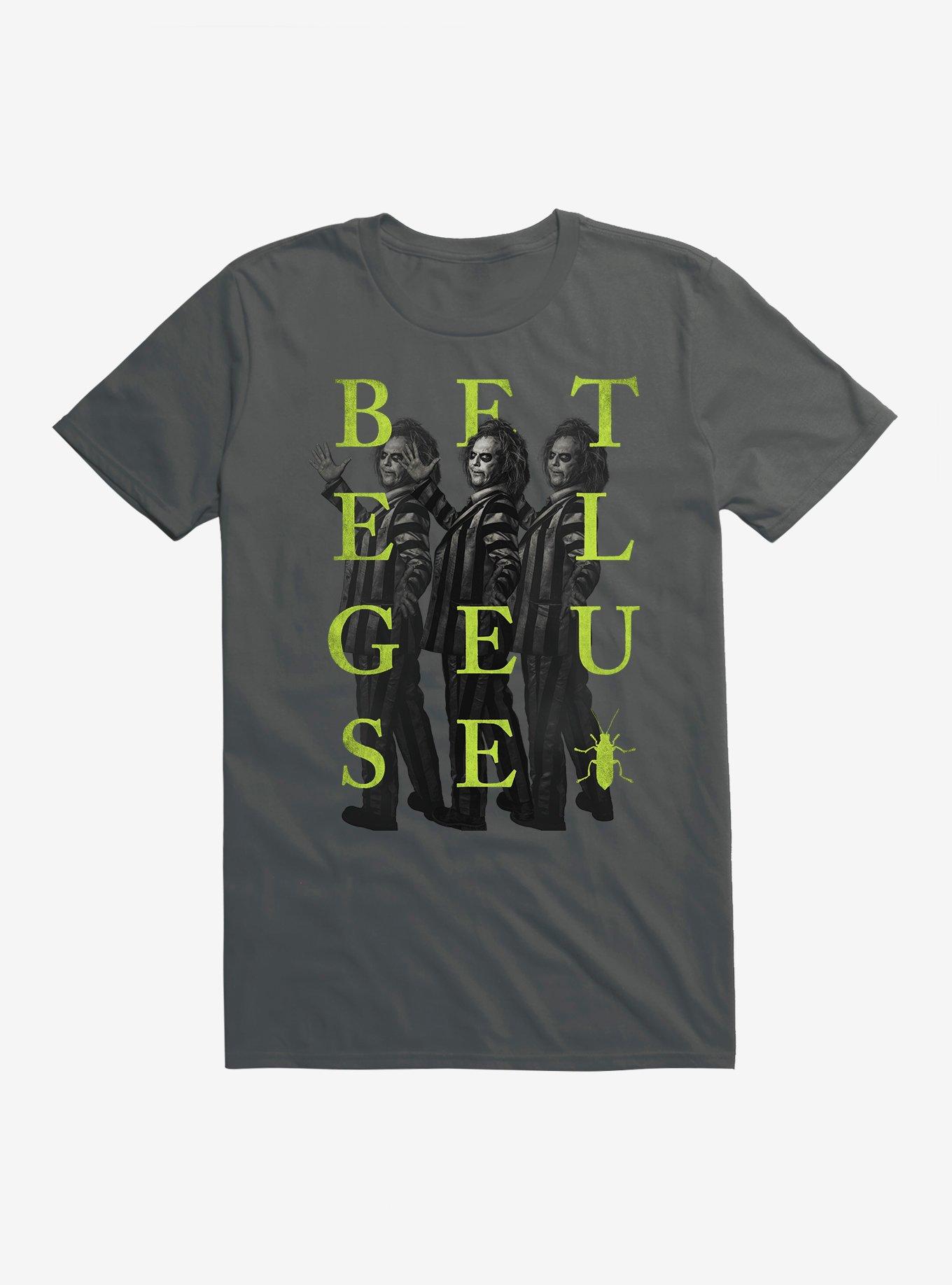 Beetlejuice Beetlejuice Betelguese Trio T-Shirt, CHARCOAL, hi-res