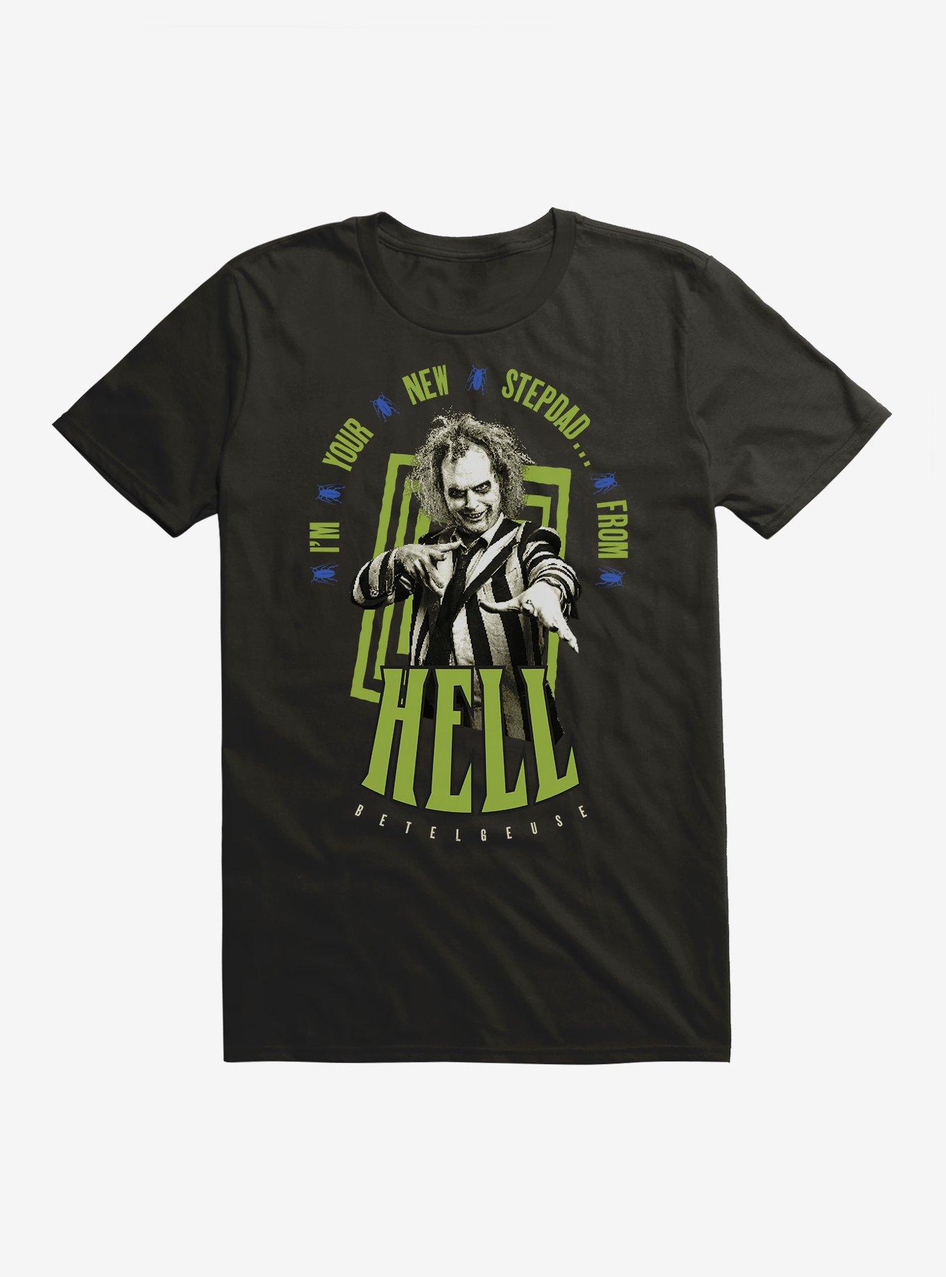 Beetlejuice Beetlejuice Stepdad From Hell T-Shirt