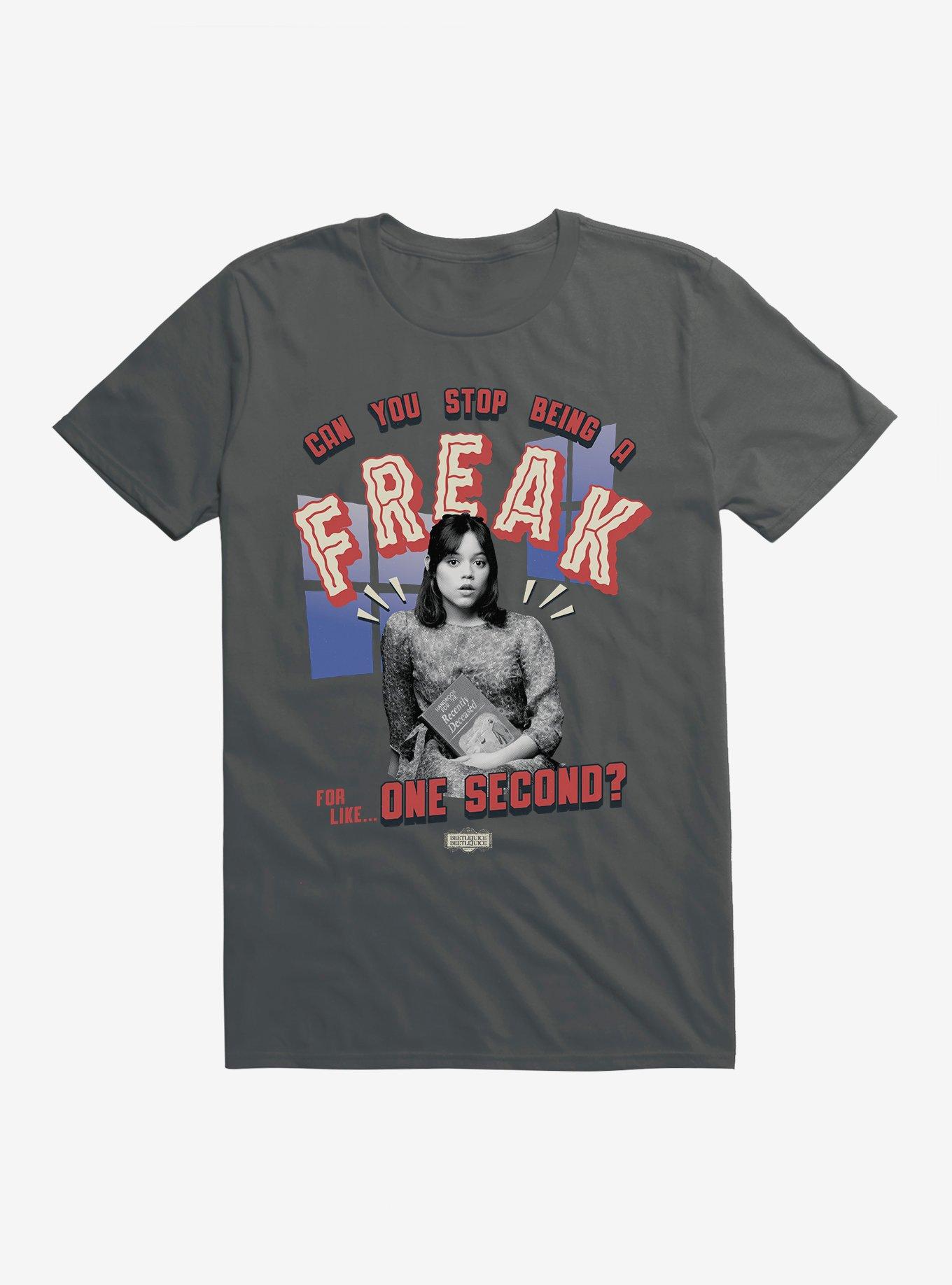 Beetlejuice Beetlejuice Stop Being A Freak For One Second Astrid Deetz T-Shirt, , hi-res